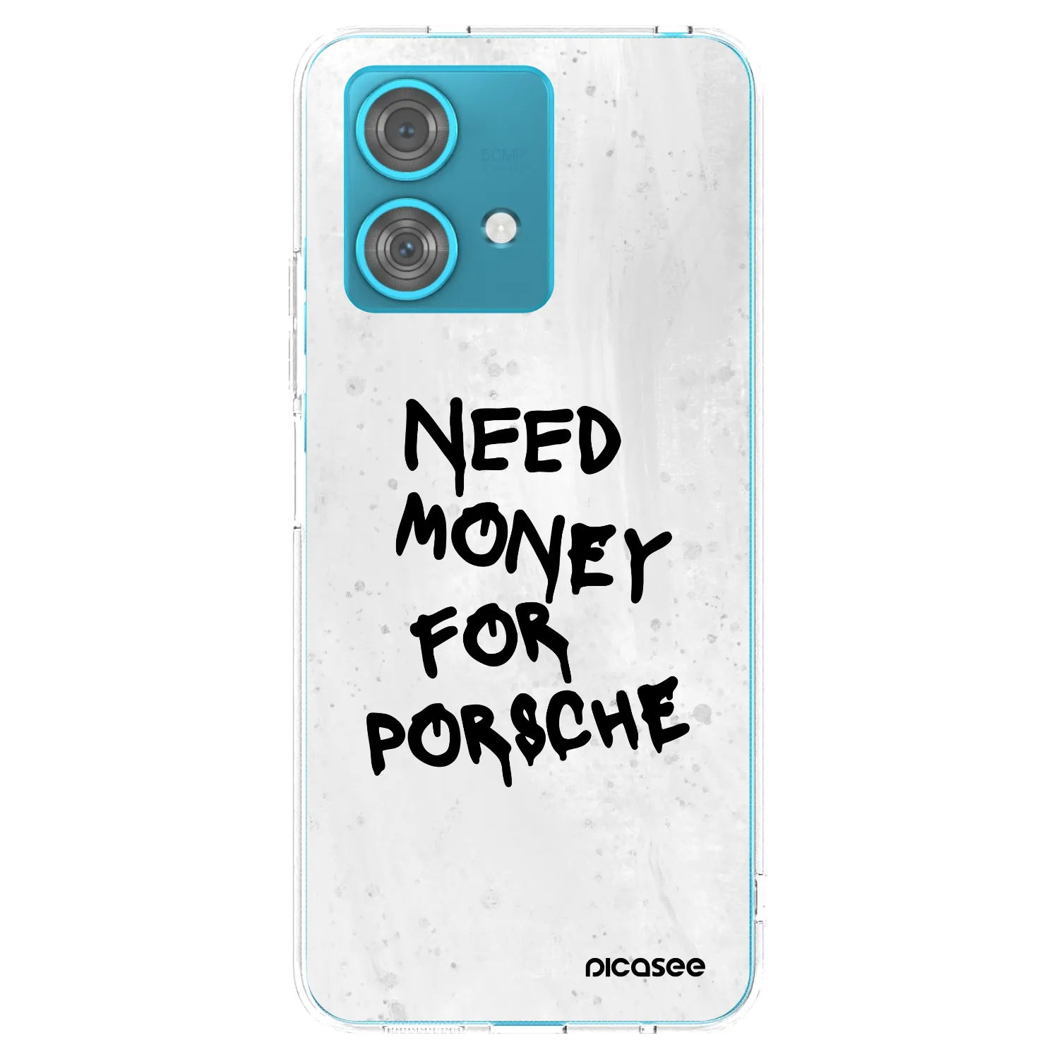 Picasee husă transparentă din silicon pentru Motorola Edge 40 Neo - White Dollar