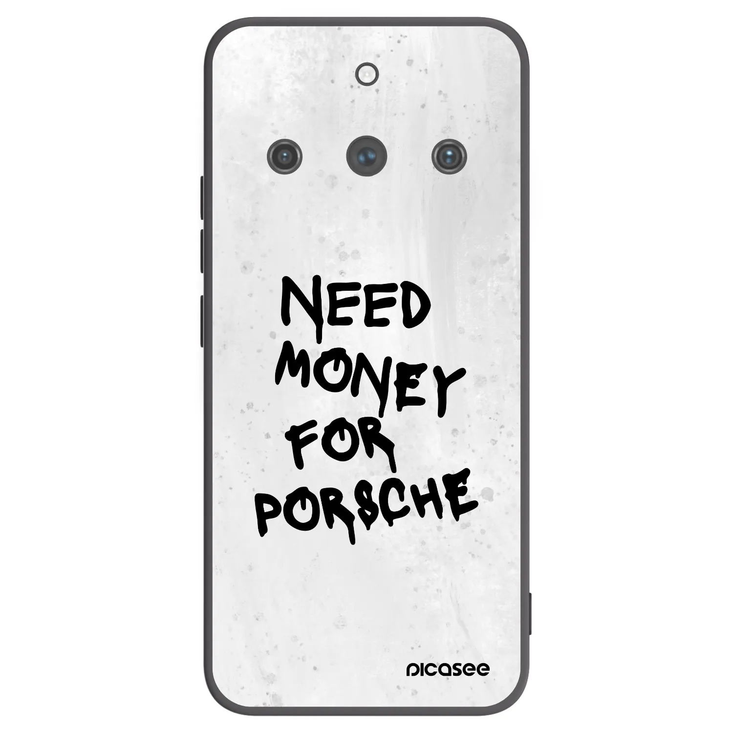 Picasee husă neagră din silicon pentru Realme 11 Pro+ - White Dollar