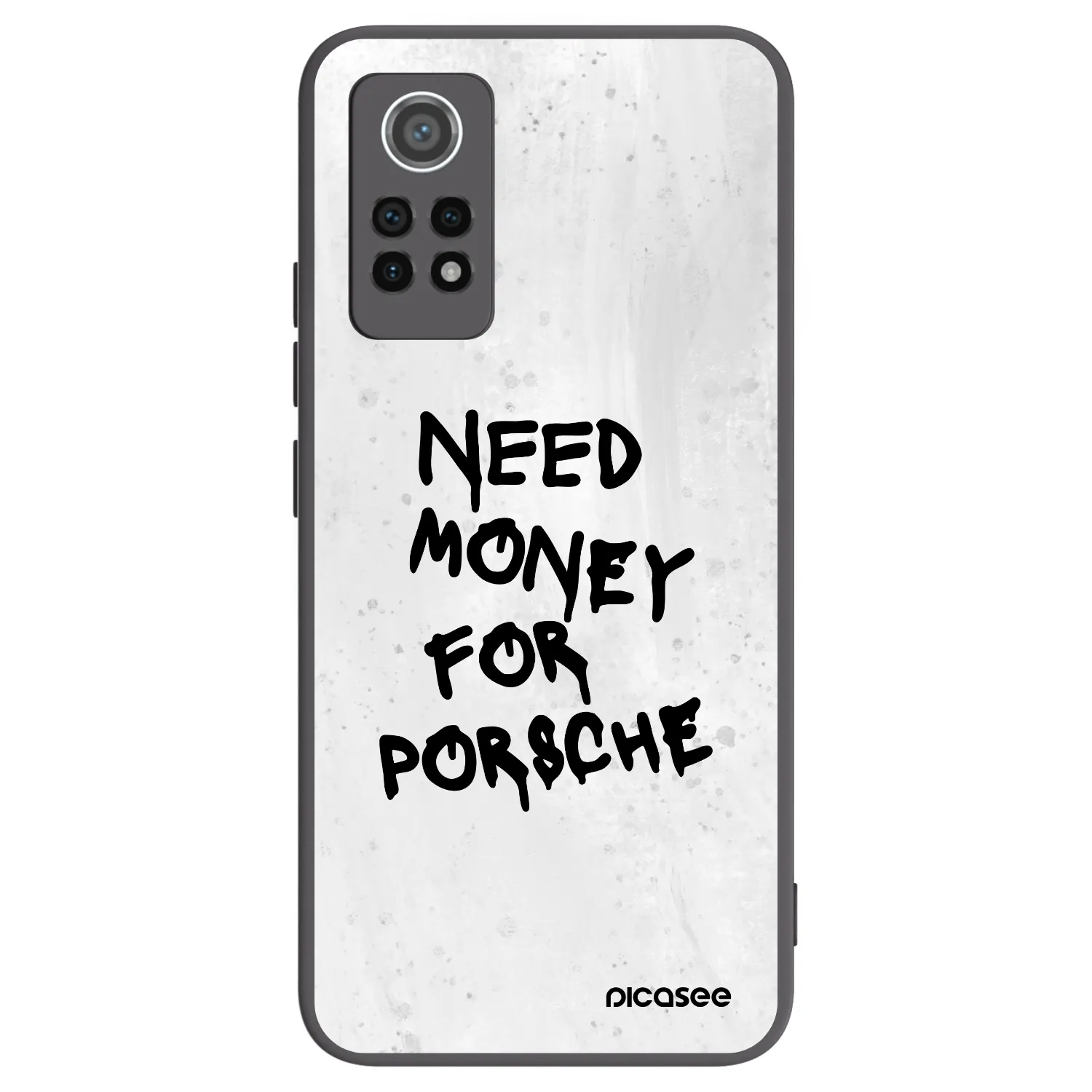 Picasee husă neagră din silicon pentru Xiaomi Redmi Note 12 Pro 4G - White Dollar