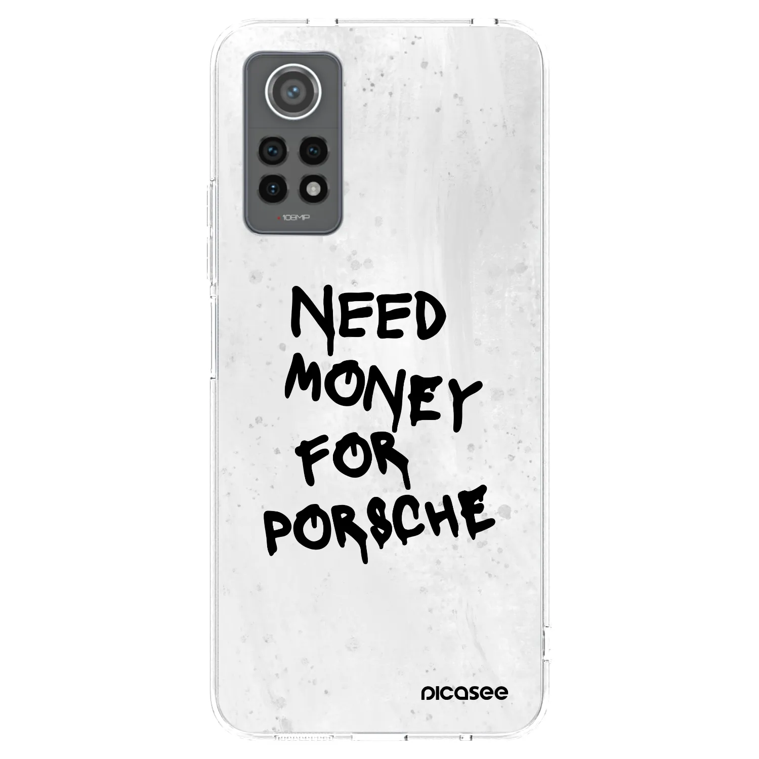 Picasee husă transparentă din silicon pentru Xiaomi Redmi Note 12 Pro 4G - White Dollar