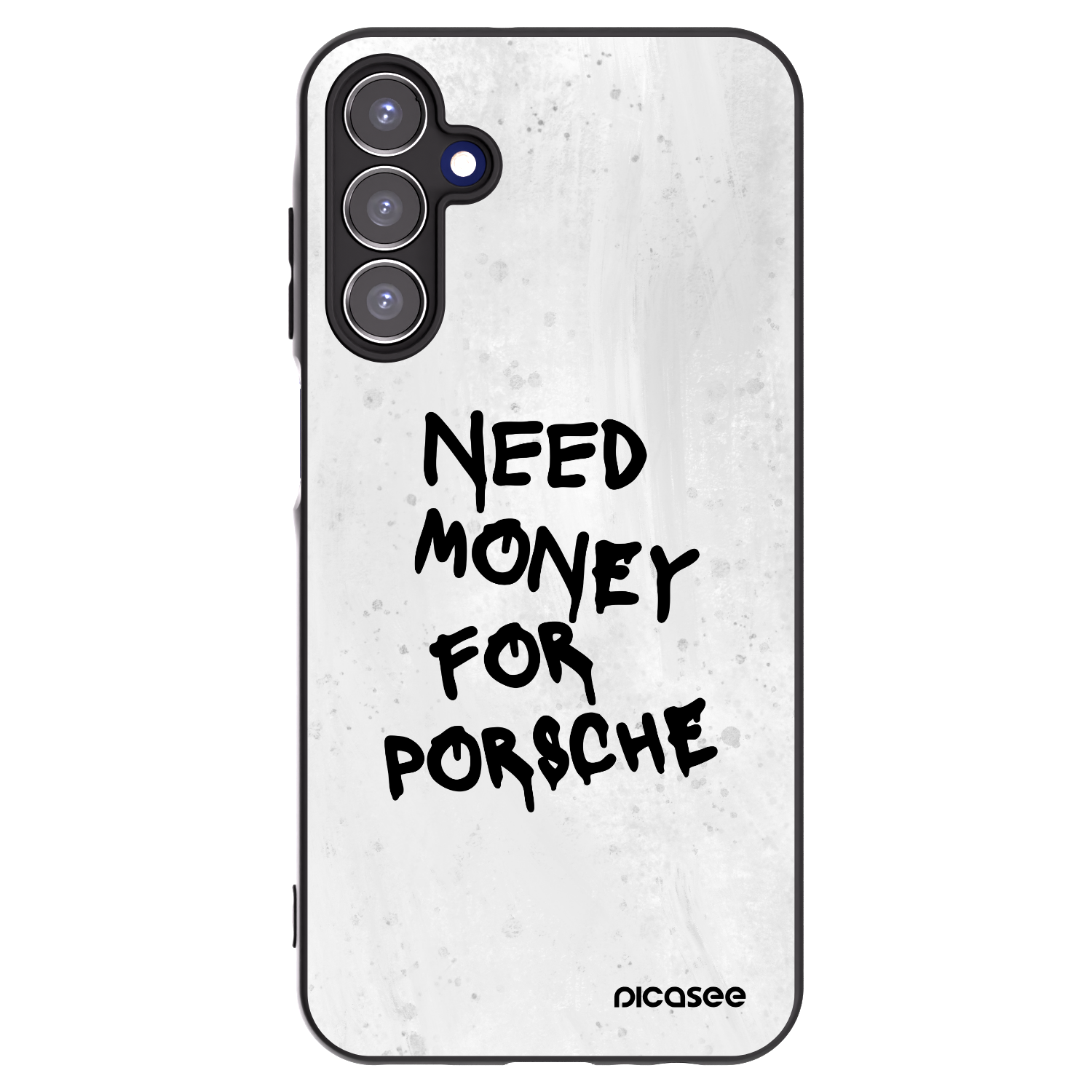 Picasee husă neagră din silicon pentru Samsung Galaxy A15 A156B 5G - White Dollar
