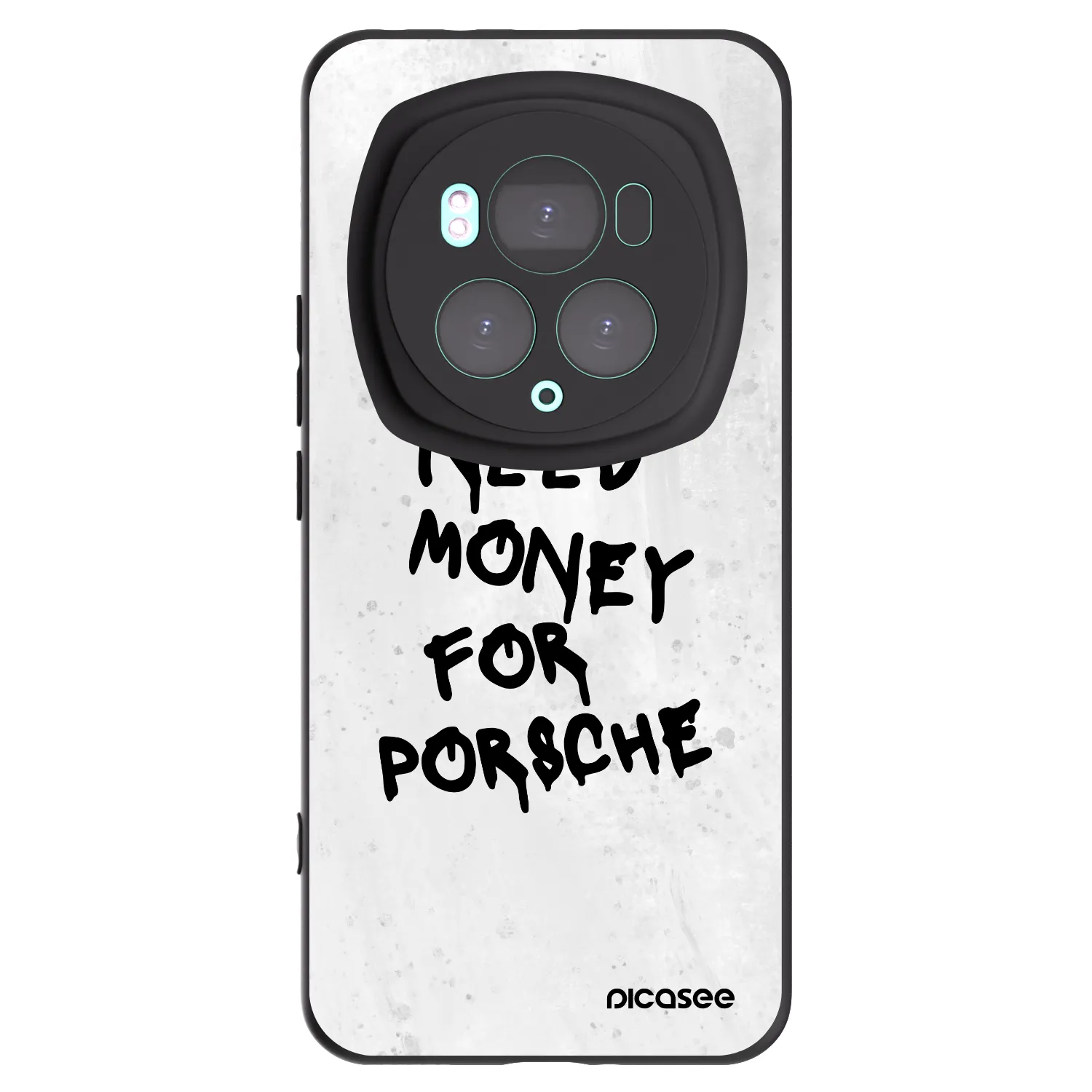 Picasee husă neagră din silicon pentru Honor Magic6 Pro - White Dollar
