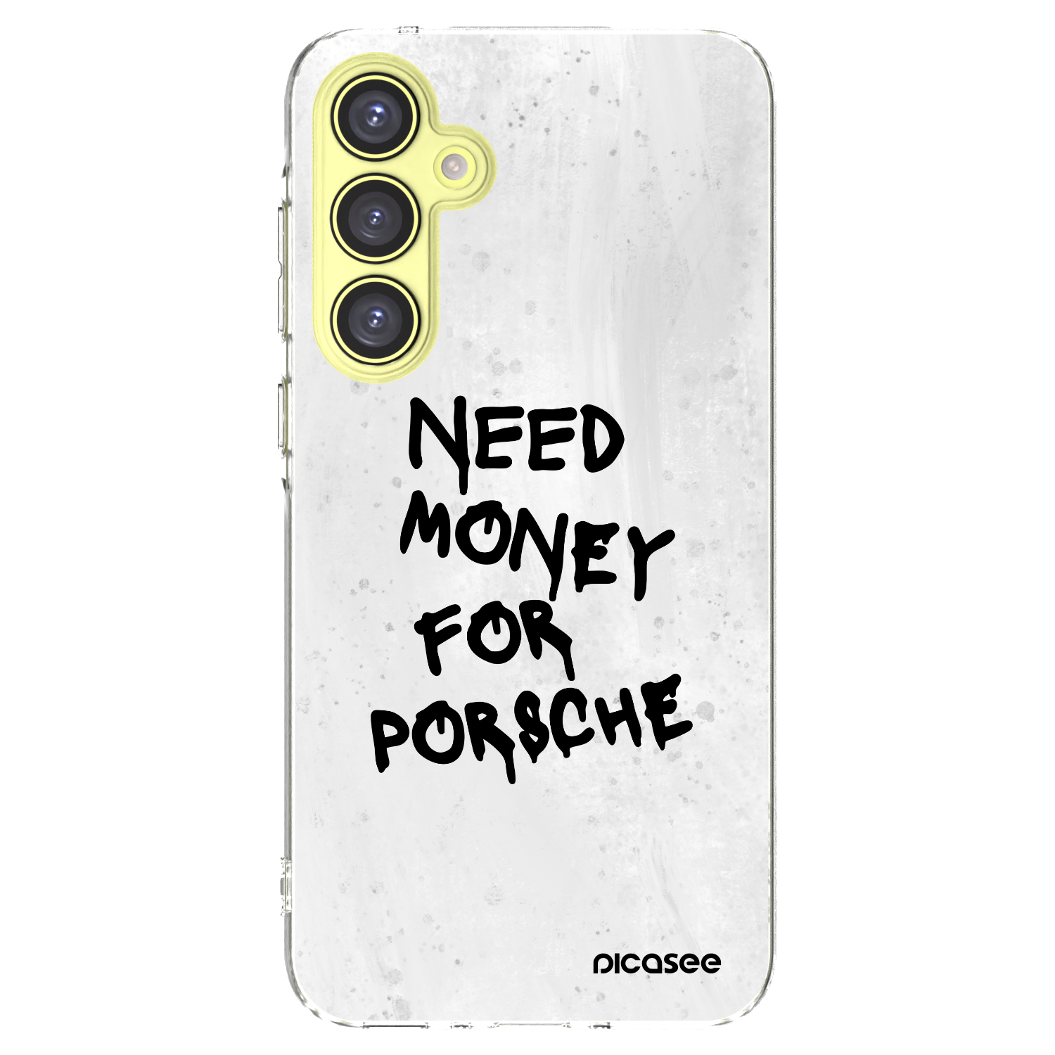 Picasee husă transparentă din silicon pentru Samsung Galaxy A35 5G A356B - White Dollar