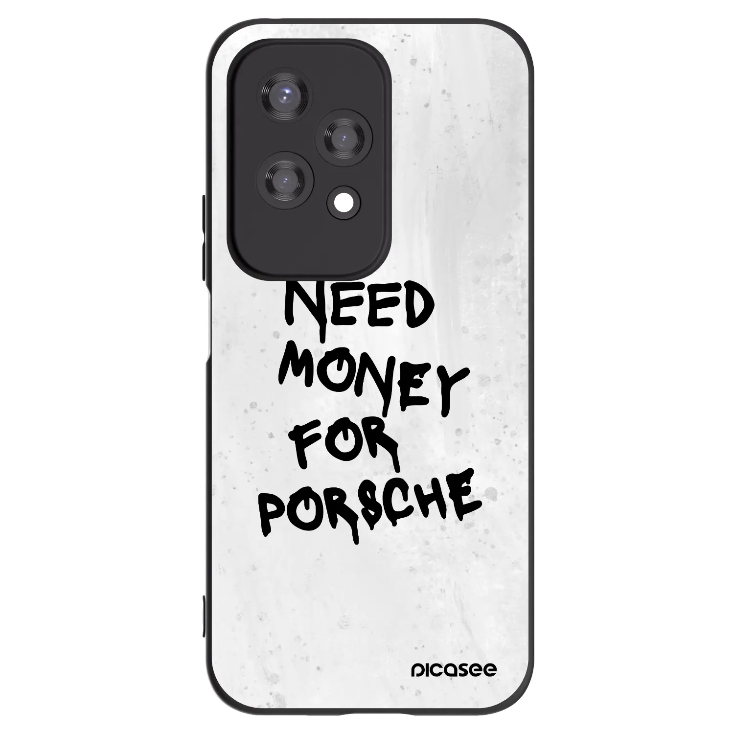 Picasee husă neagră din silicon pentru Honor 200 Lite - White Dollar
