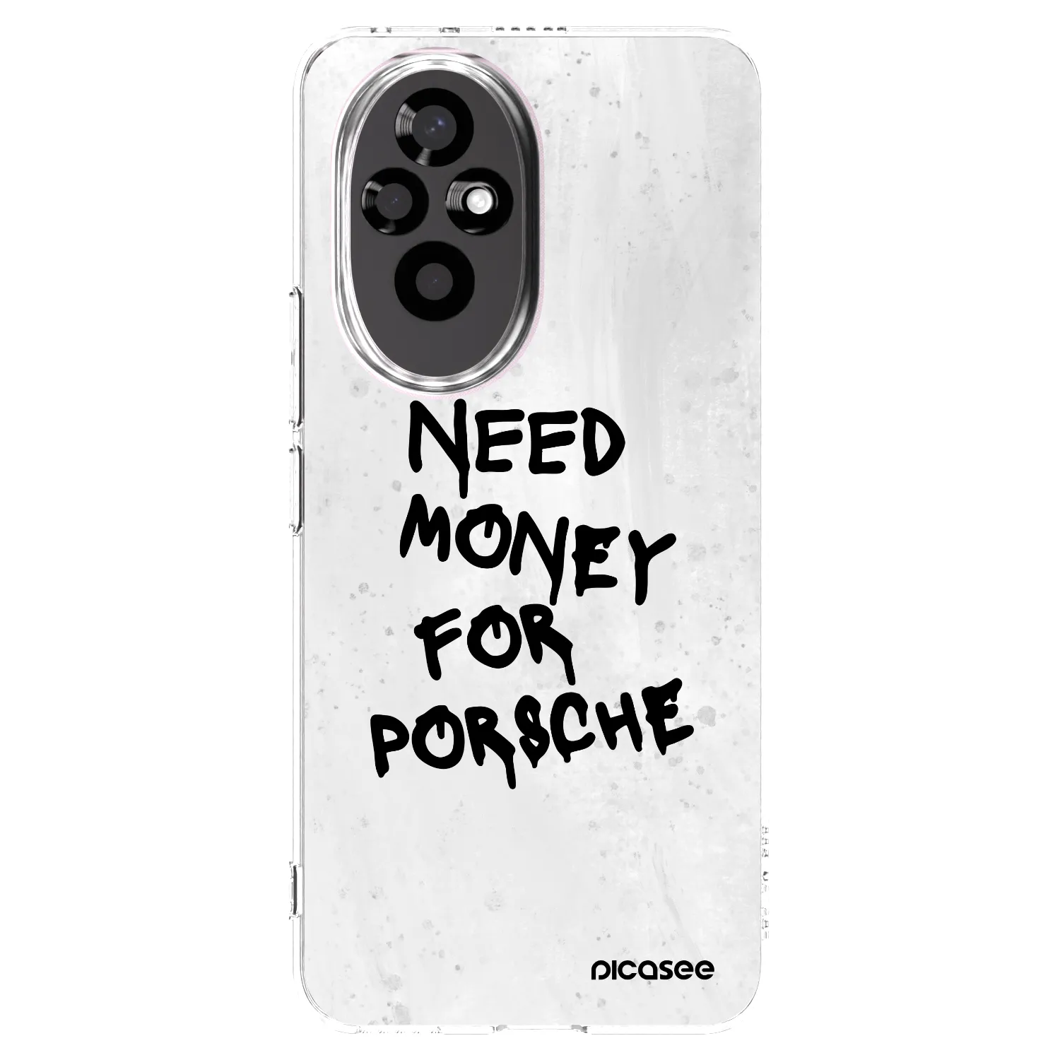 Picasee husă transparentă din silicon pentru Honor 200 5G - White Dollar