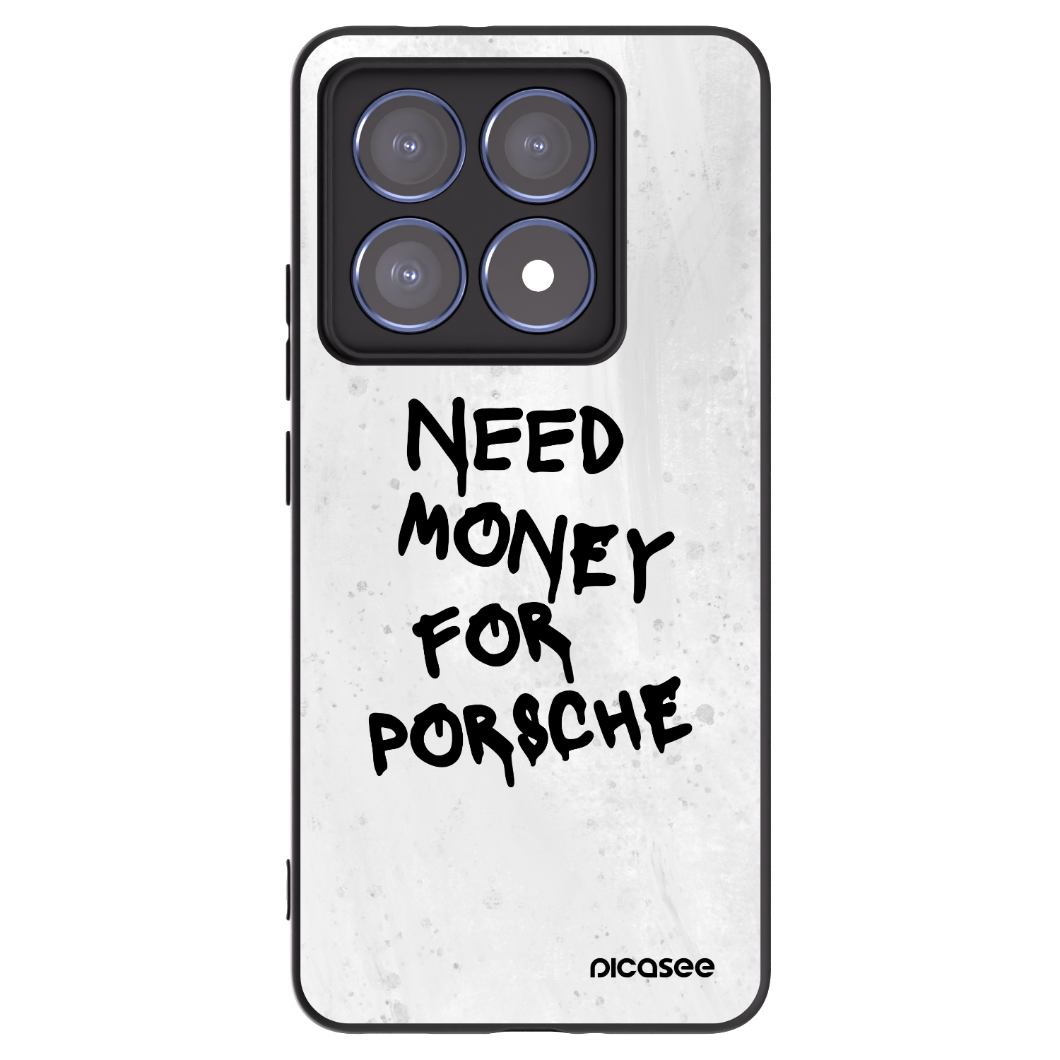 Picasee husă neagră din silicon pentru Xiaomi 14T Pro - White Dollar