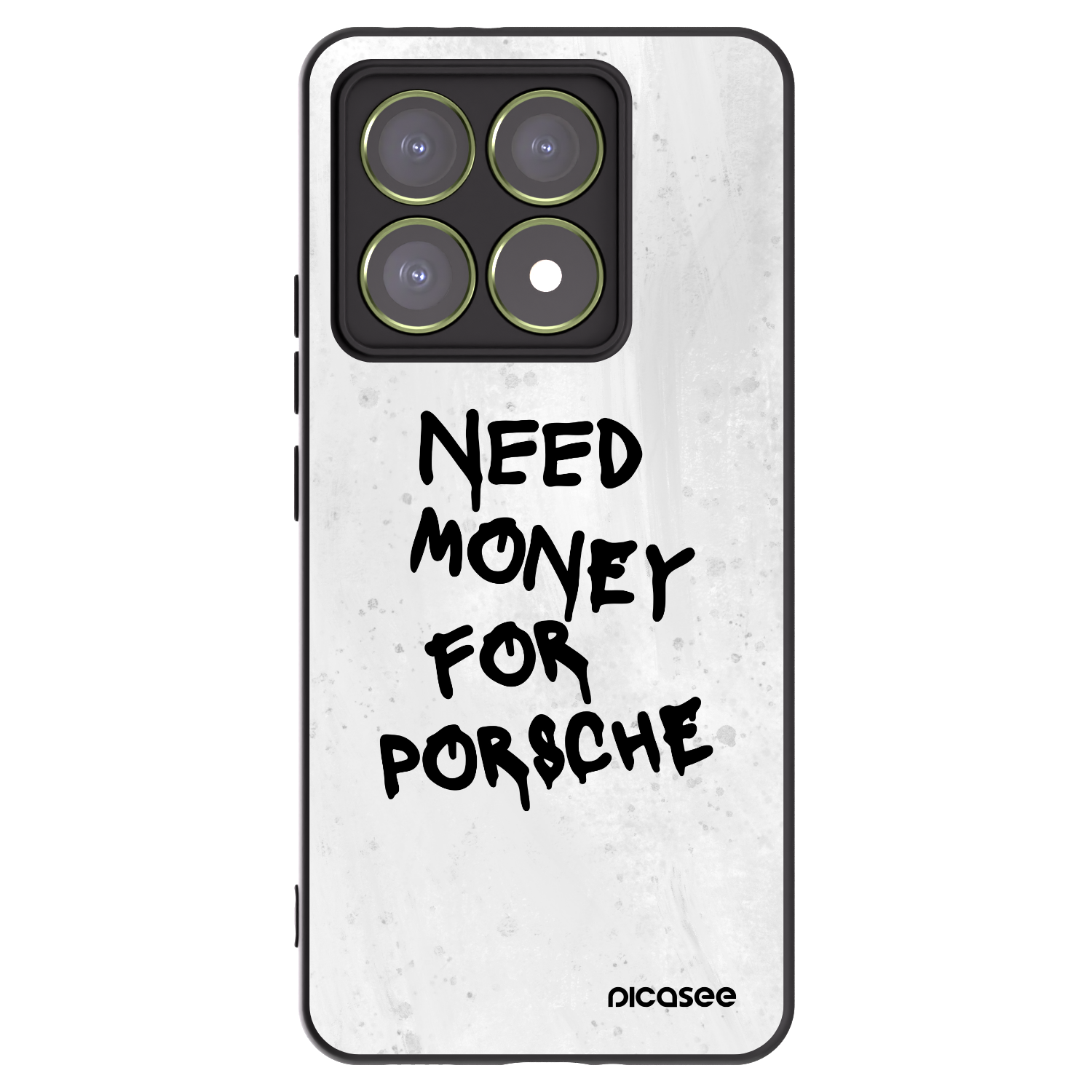 Picasee husă neagră din silicon pentru Xiaomi 14T - White Dollar