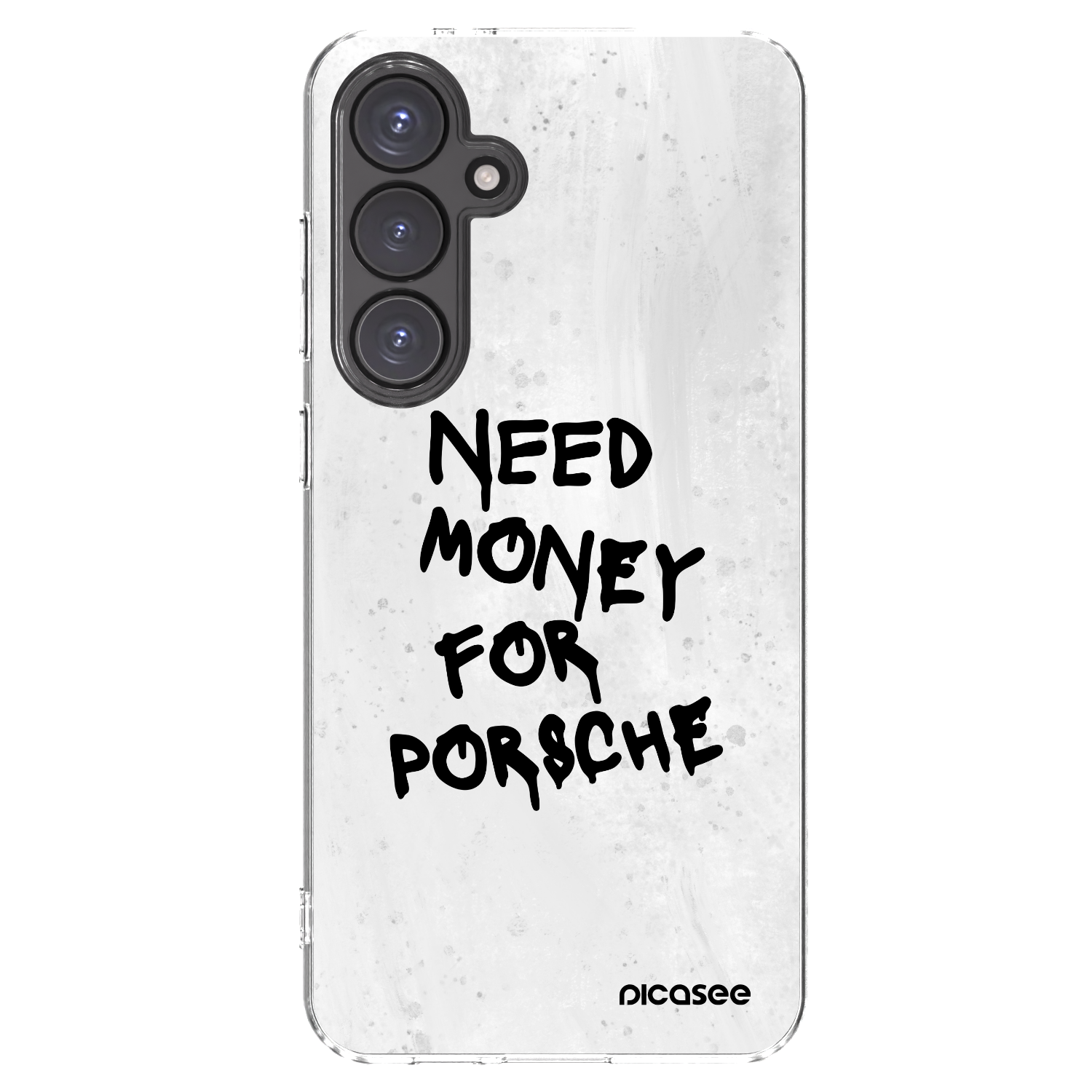 Picasee husă transparentă din silicon pentru Samsung Galaxy S24 FE S721B - White Dollar
