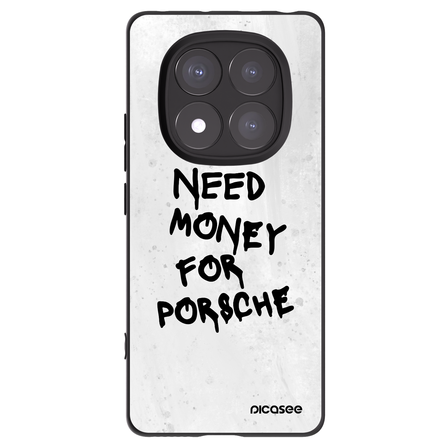 Picasee husă neagră din silicon pentru Xiaomi Redmi Note 14 Pro+ 5G - White Dollar