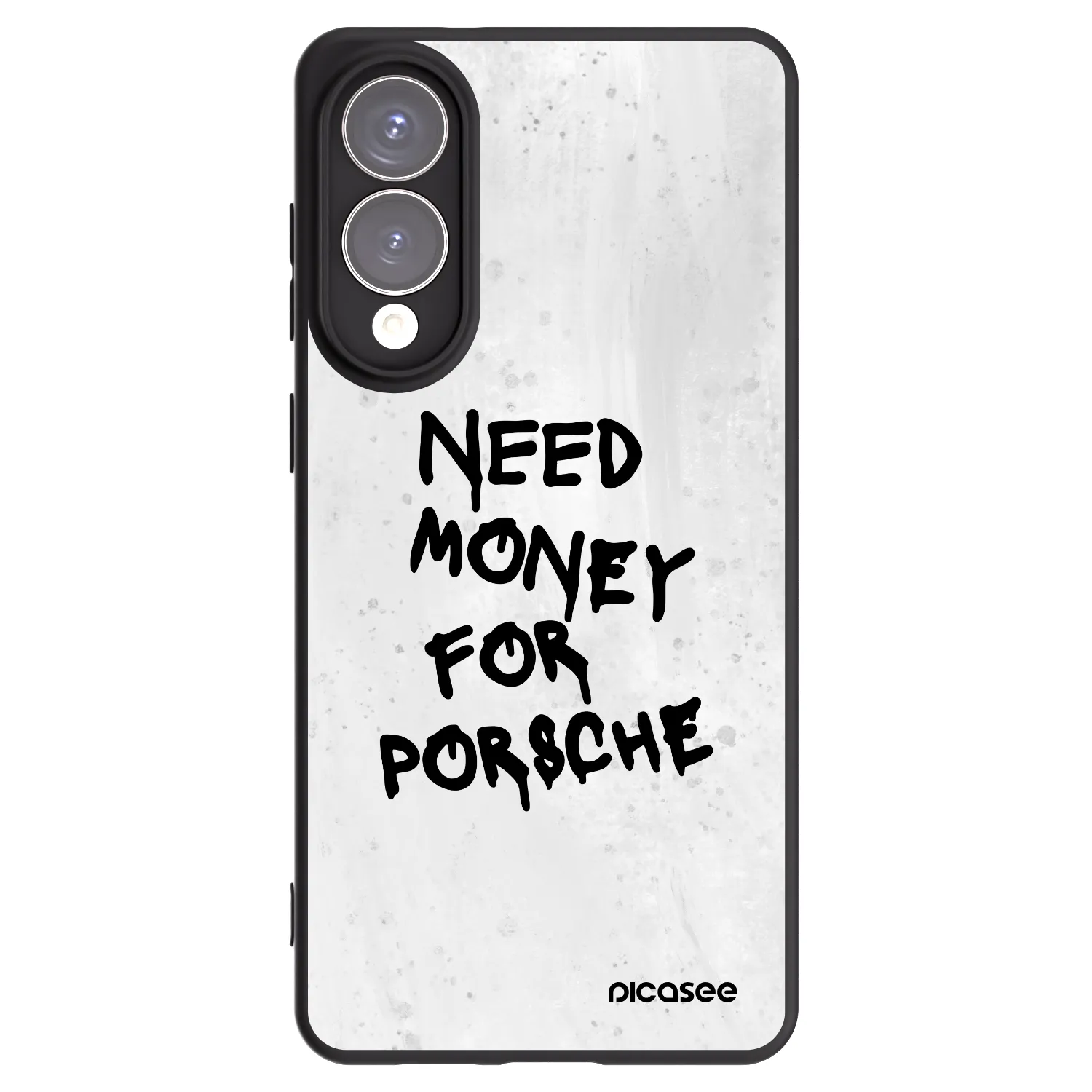 Picasee husă neagră din silicon pentru Samsung Galaxy S25 Edge 5G - White Dollar