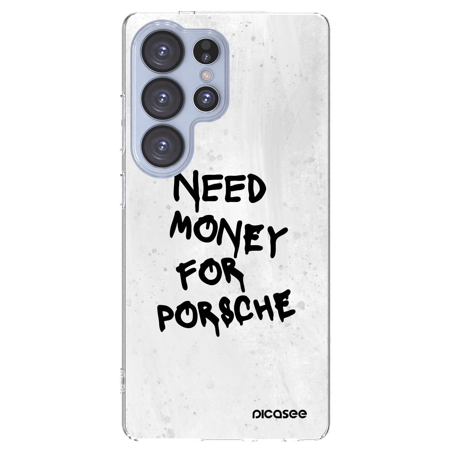 Picasee husă transparentă din silicon pentru Samsung Galaxy S25 Ultra 5G - White Dollar