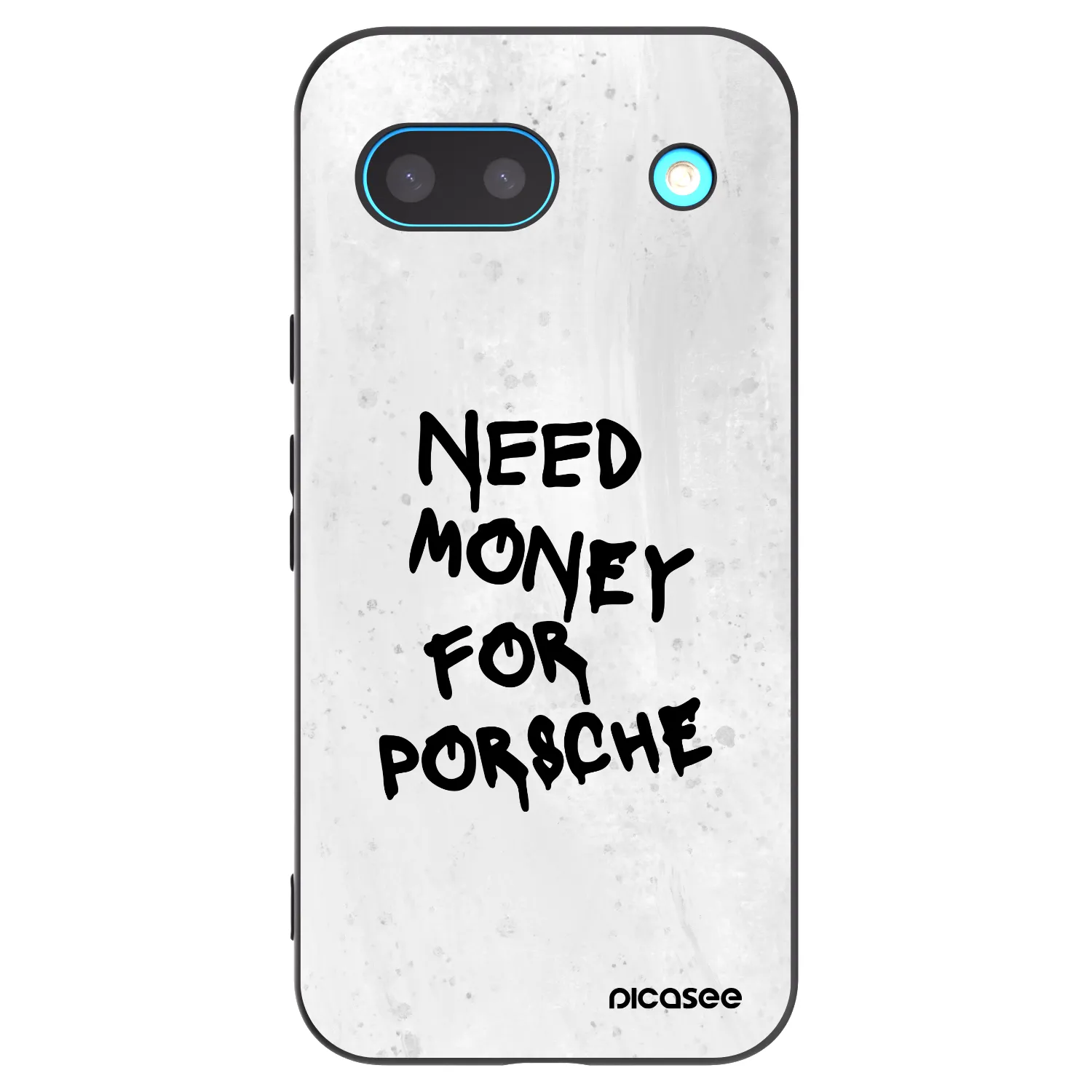 Picasee husă neagră din silicon pentru Google Pixel 8a - White Dollar