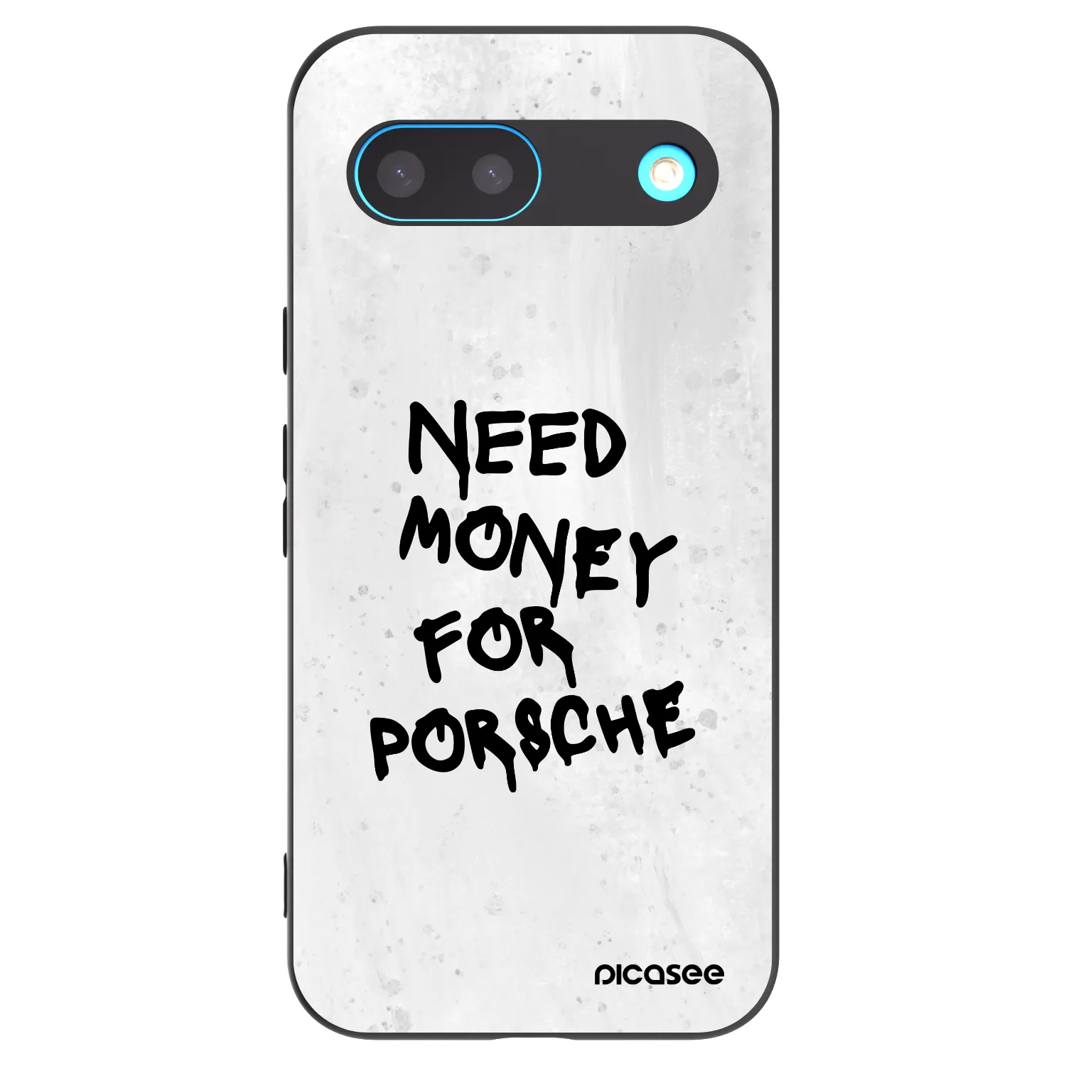 Picasee husă neagră din silicon pentru Google Pixel 8 - White Dollar