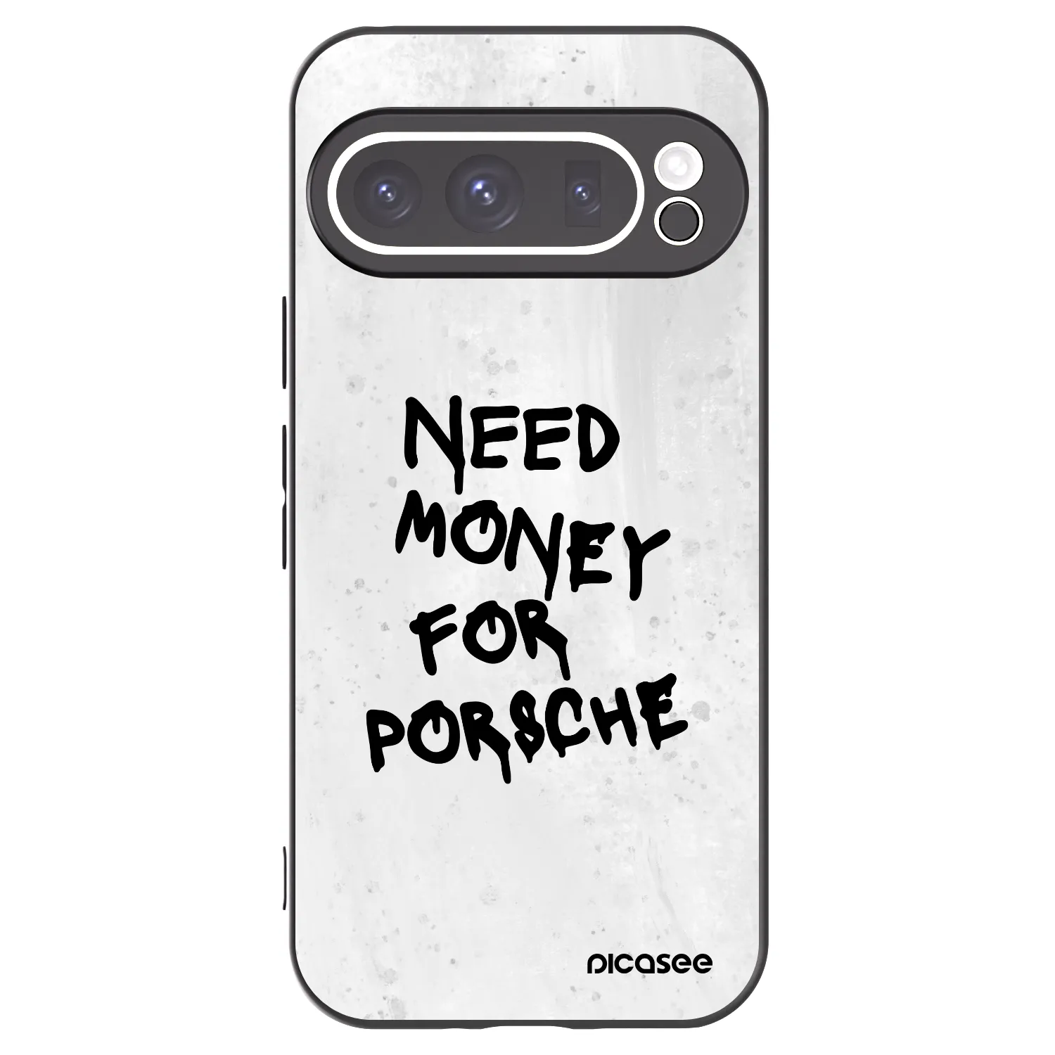 Picasee husă neagră din silicon pentru Google Pixel 9 Pro - White Dollar