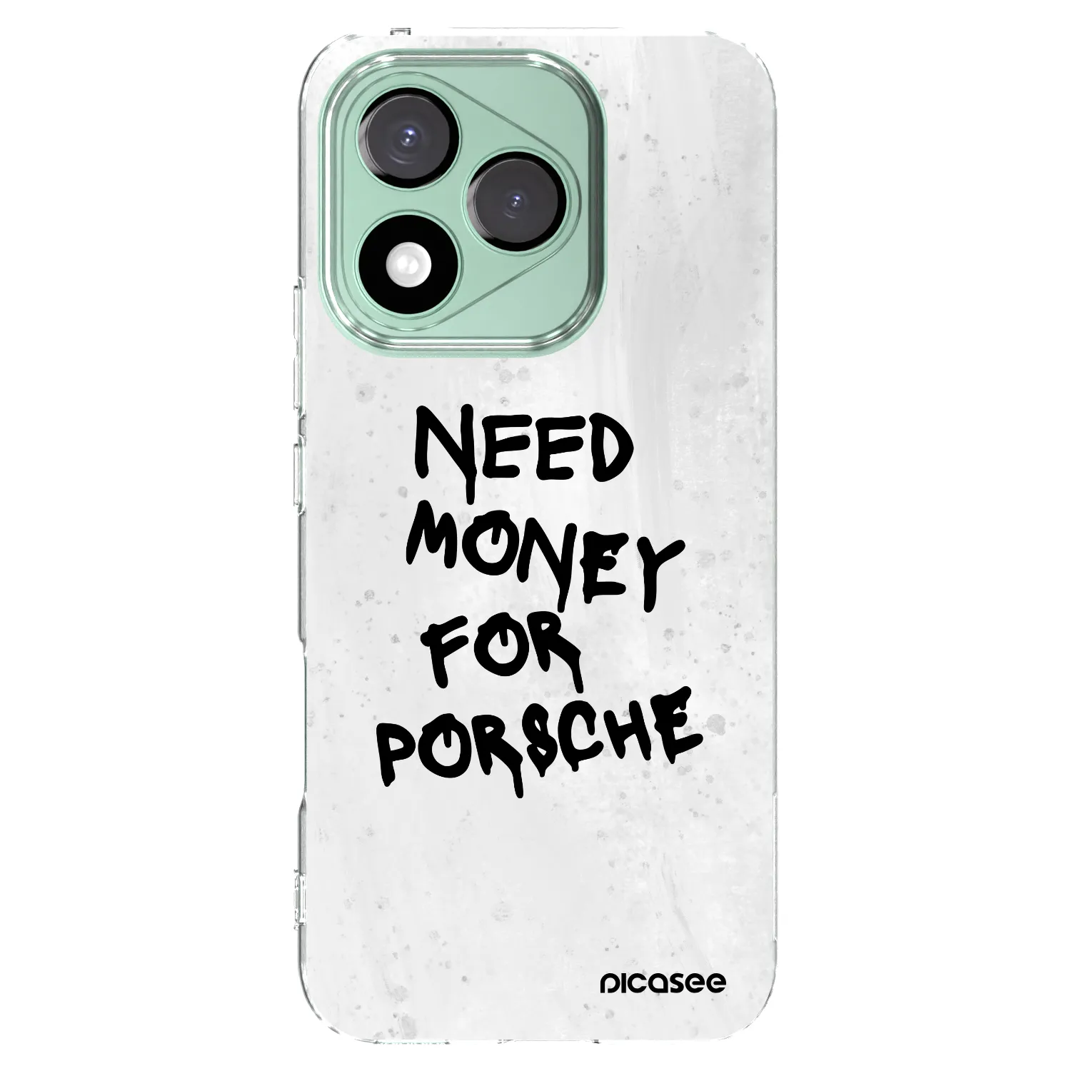 Picasee husă transparentă din silicon pentru Honor 400 Lite 5G - White Dollar