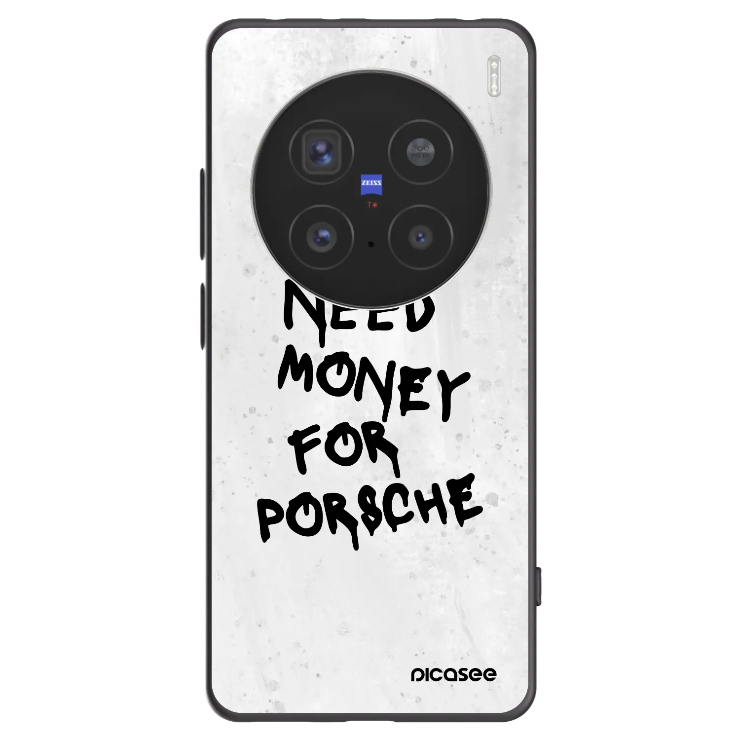 Picasee husă neagră din silicon pentru Vivo X200 Pro - White Dollar