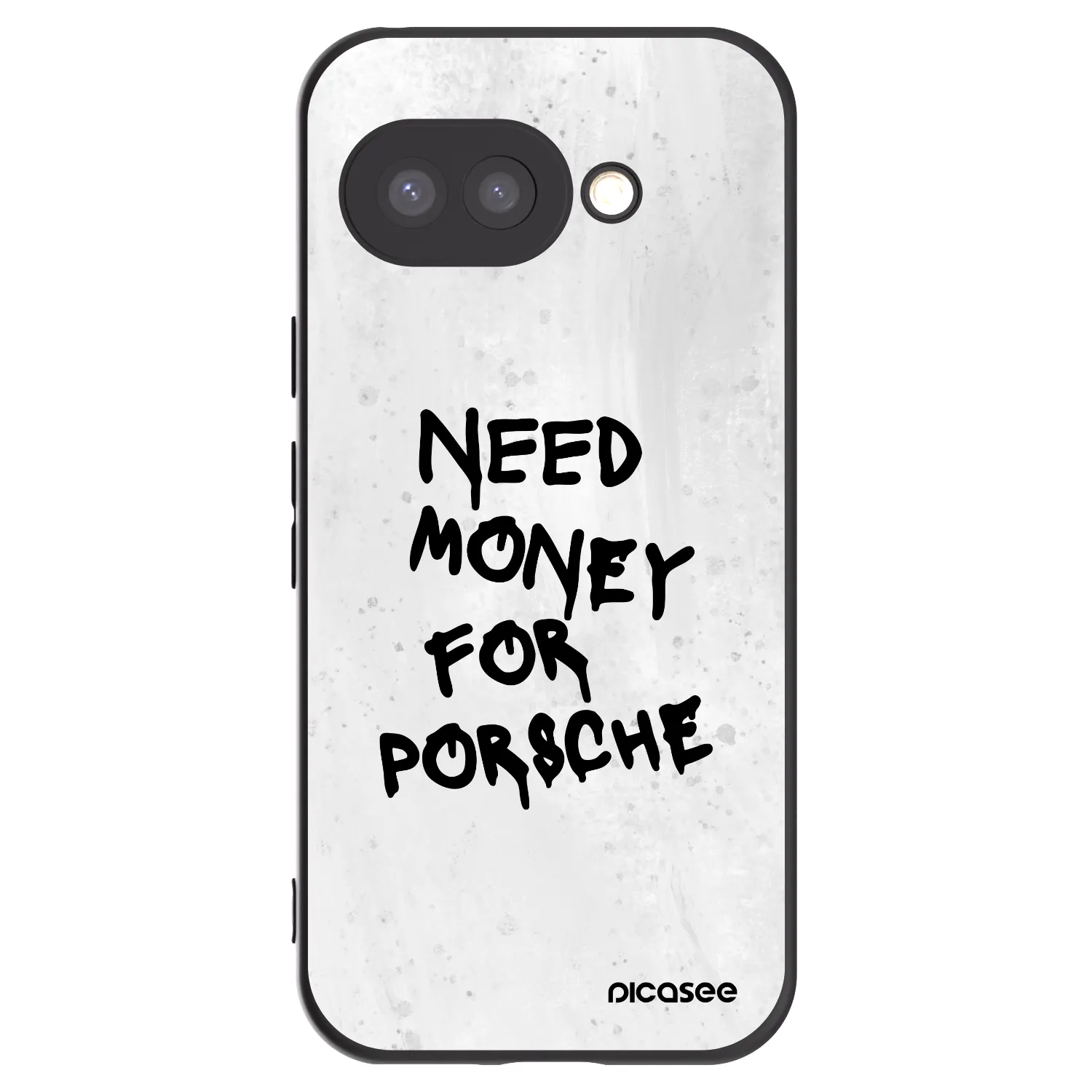 Picasee husă neagră din silicon pentru Google Pixel 9a - White Dollar