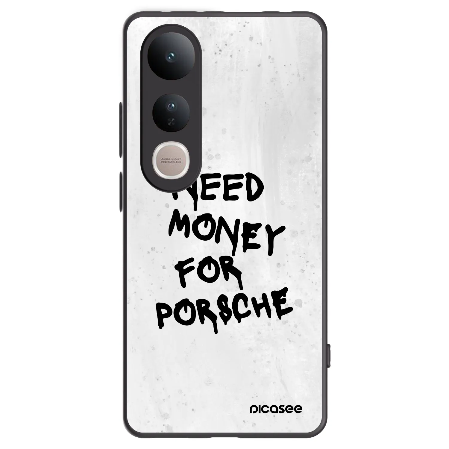 Picasee husă neagră din silicon pentru Vivo V50 Lite 5G - White Dollar
