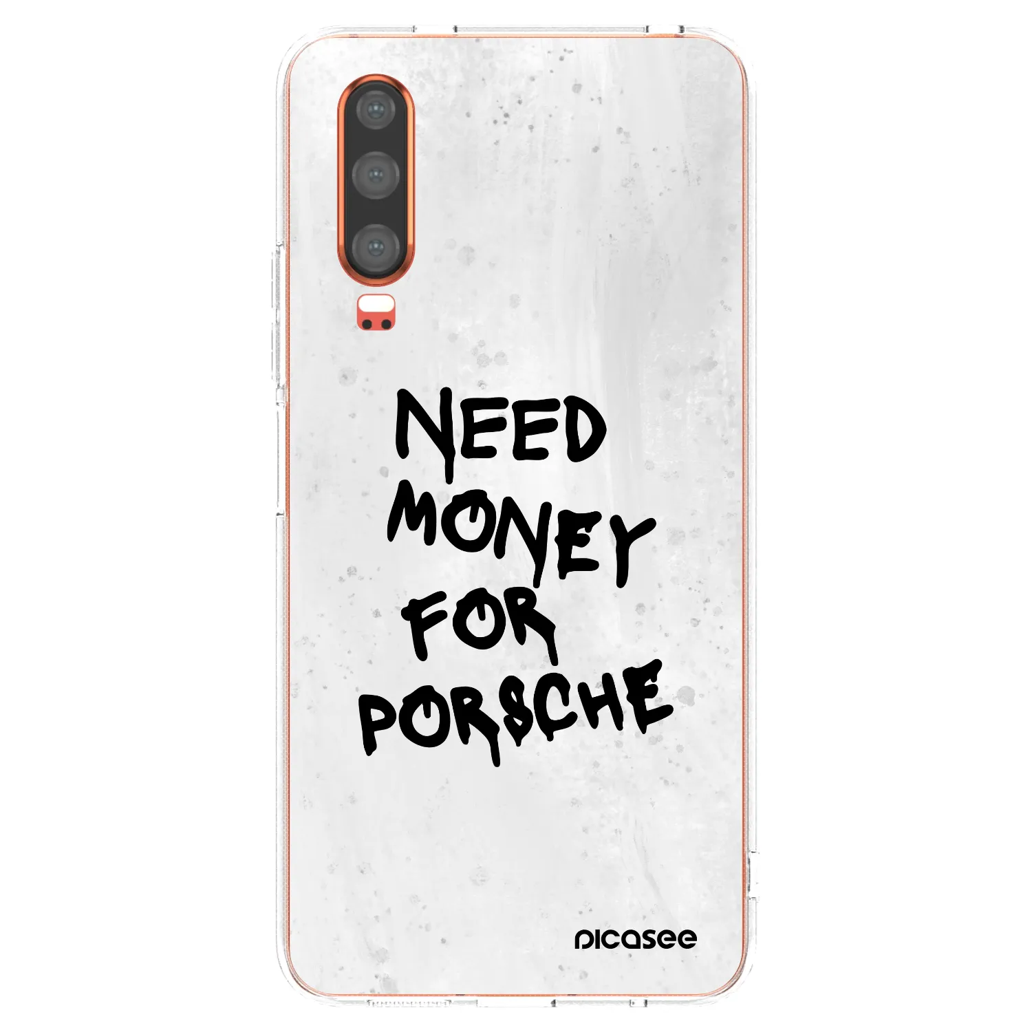 Picasee husă transparentă din silicon pentru Huawei P30 - White Dollar