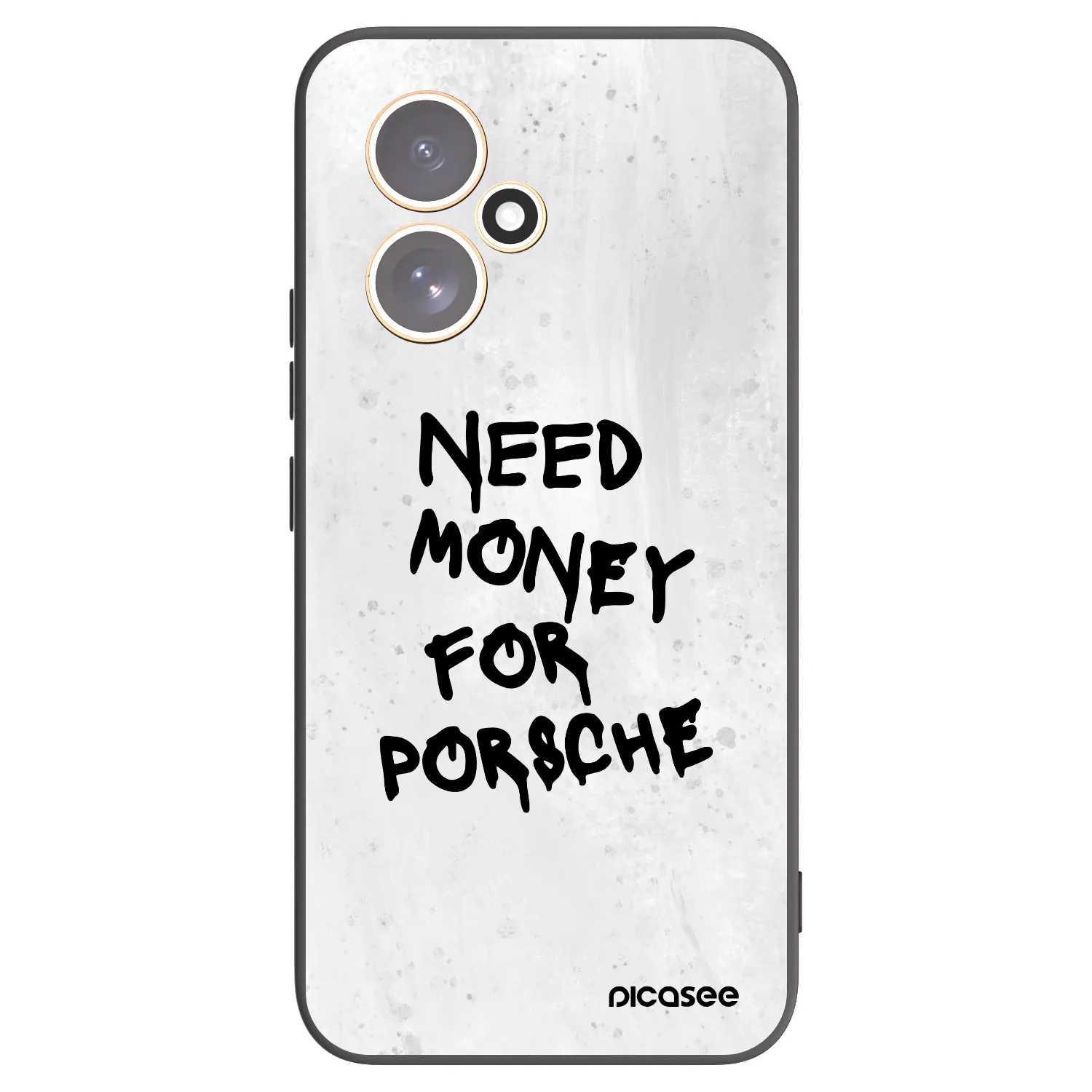 Picasee husă neagră din silicon pentru Honor 400 5G - White Dollar