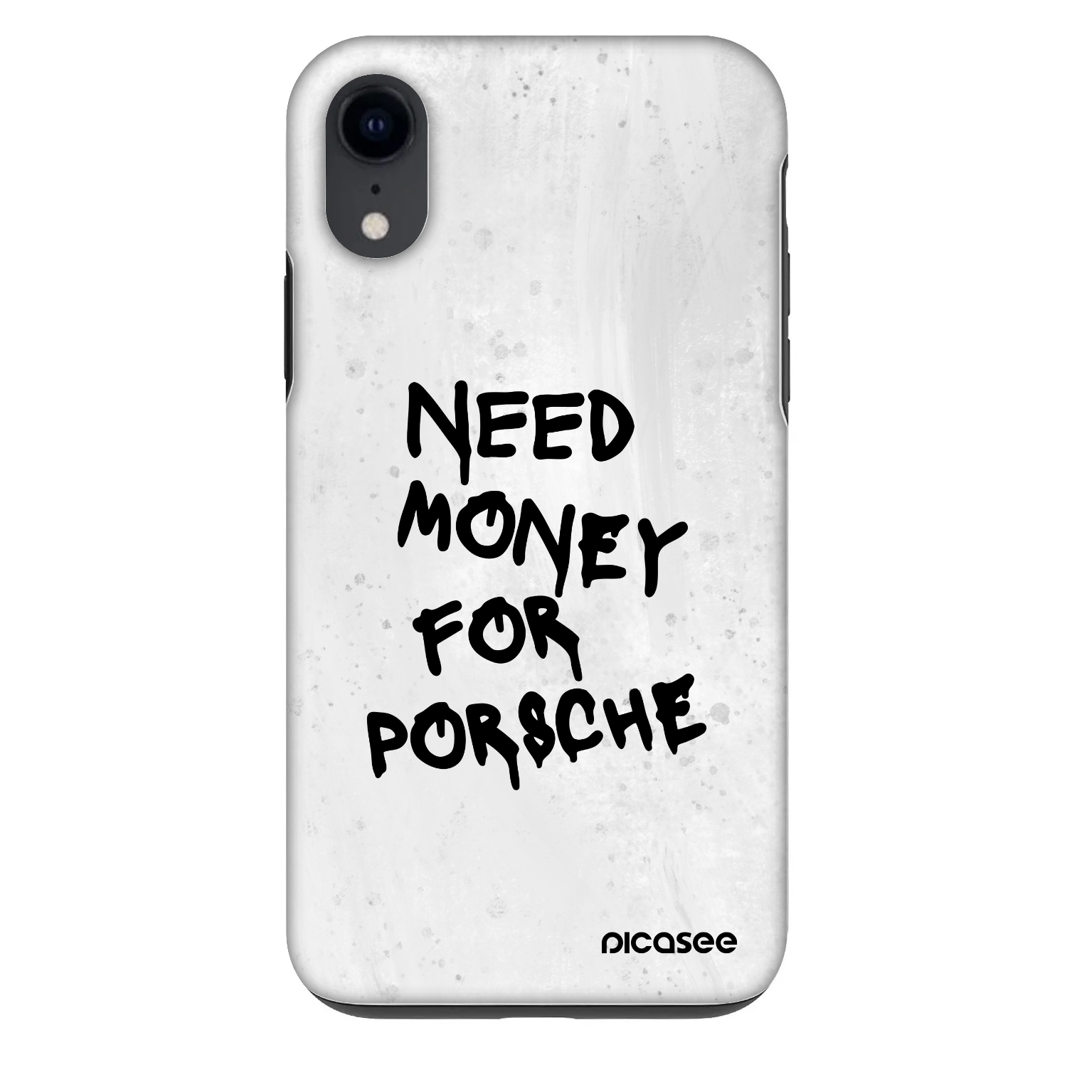 Picasee Fashion Case pentru Apple iPhone XR - White Dollar