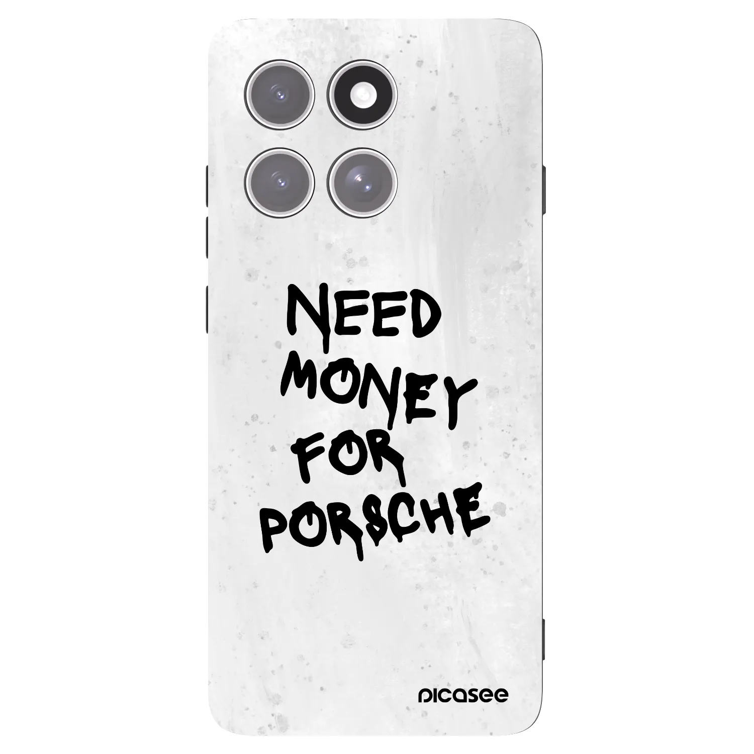 Picasee husă neagră din silicon pentru Motorola Edge 60 Pro - White Dollar
