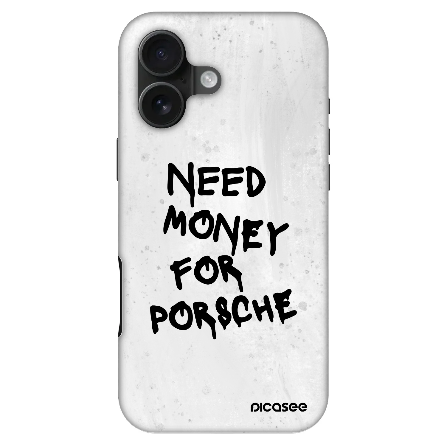 Picasee Fashion Case MagSafe pentru Apple iPhone 16 - White Dollar