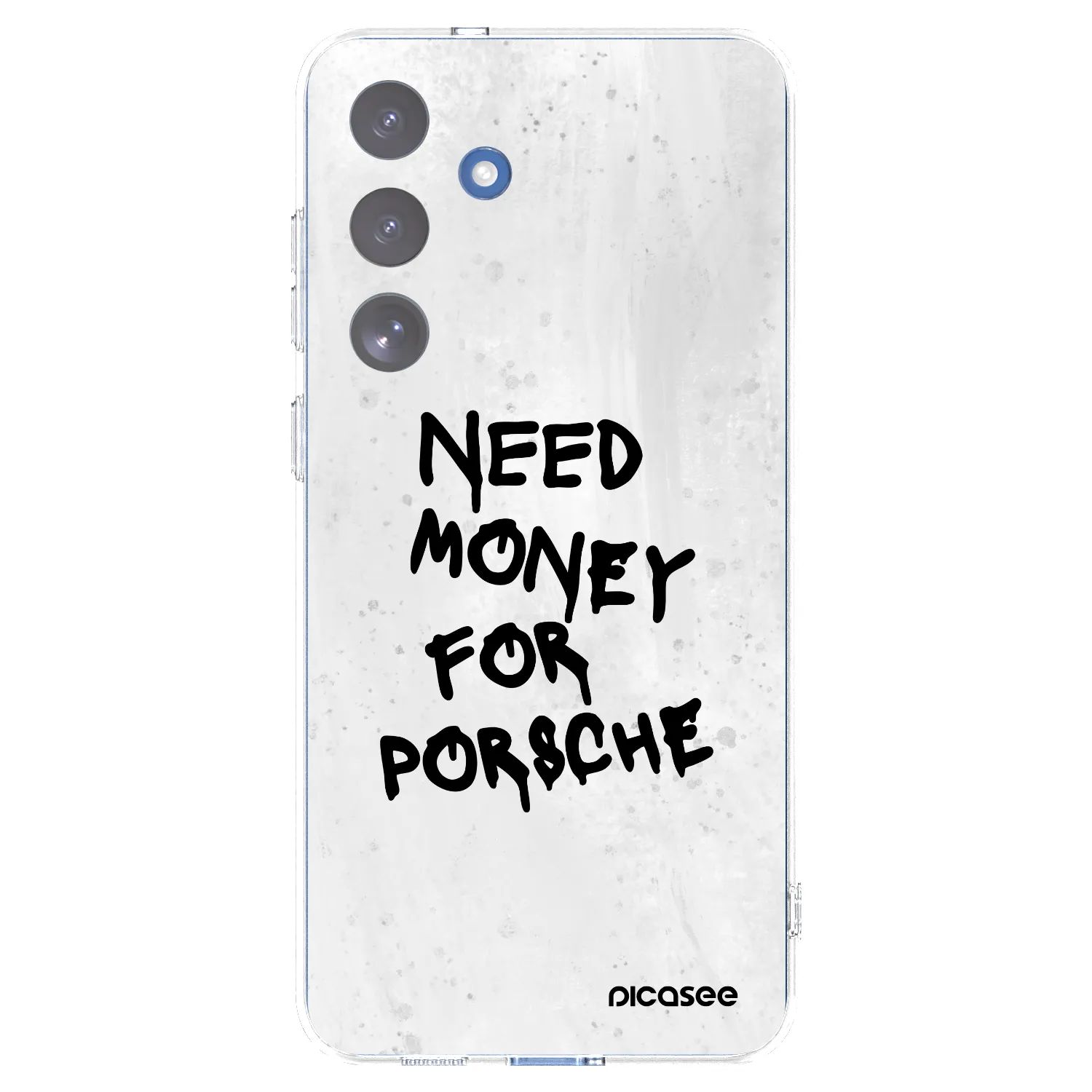 Picasee husă transparentă din silicon pentru Samsung Galaxy S25 FE 5G - White Dollar