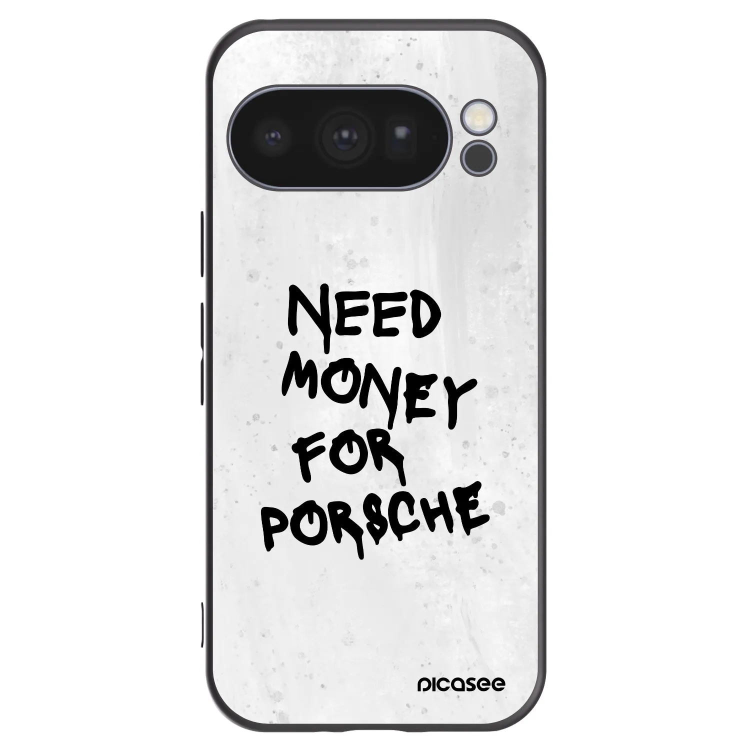 Picasee husă neagră din silicon pentru Google Pixel 10 Pro - White Dollar