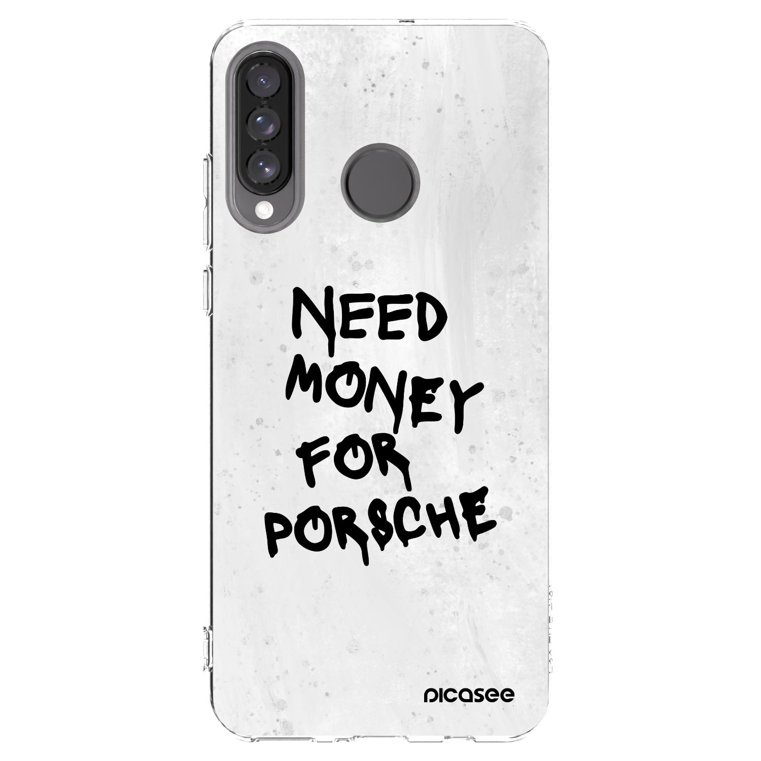 Picasee husă transparentă din silicon pentru Huawei P30 Lite - White Dollar