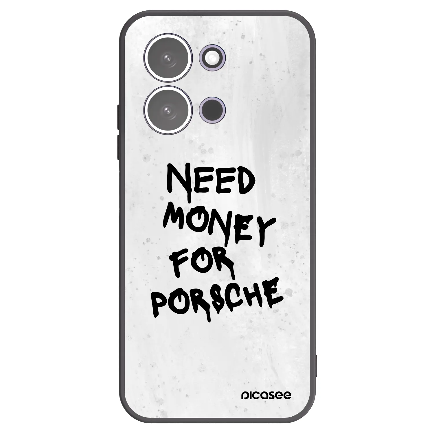 Picasee husă neagră din silicon pentru Xiaomi Redmi 15C 5G - White Dollar