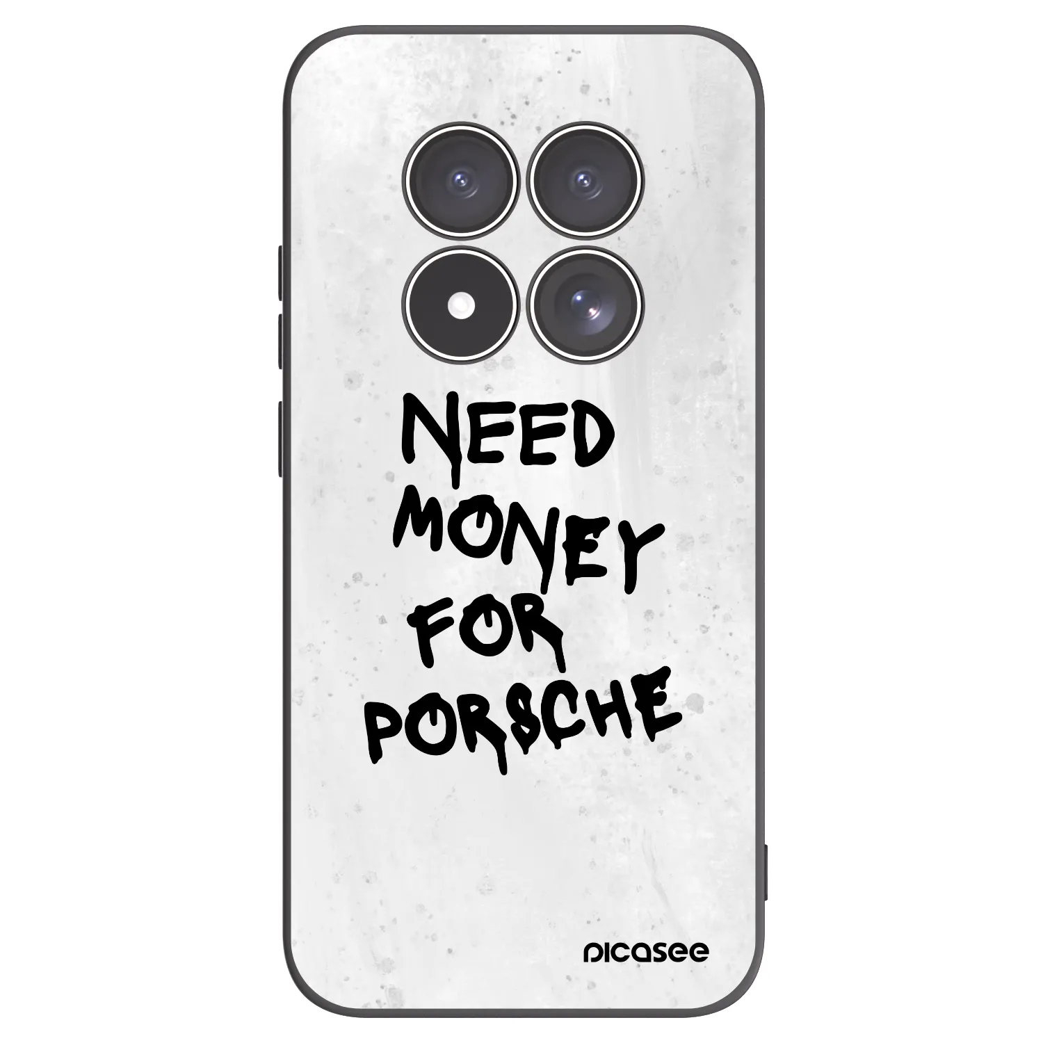 Picasee husă neagră din silicon pentru Xiaomi Redmi Note 15 Pro 5G - White Dollar