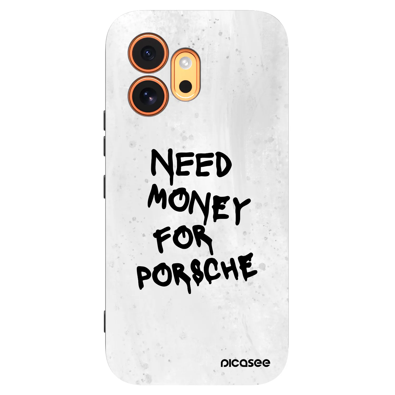 Picasee husă neagră din silicon pentru Honor 600 - White Dollar