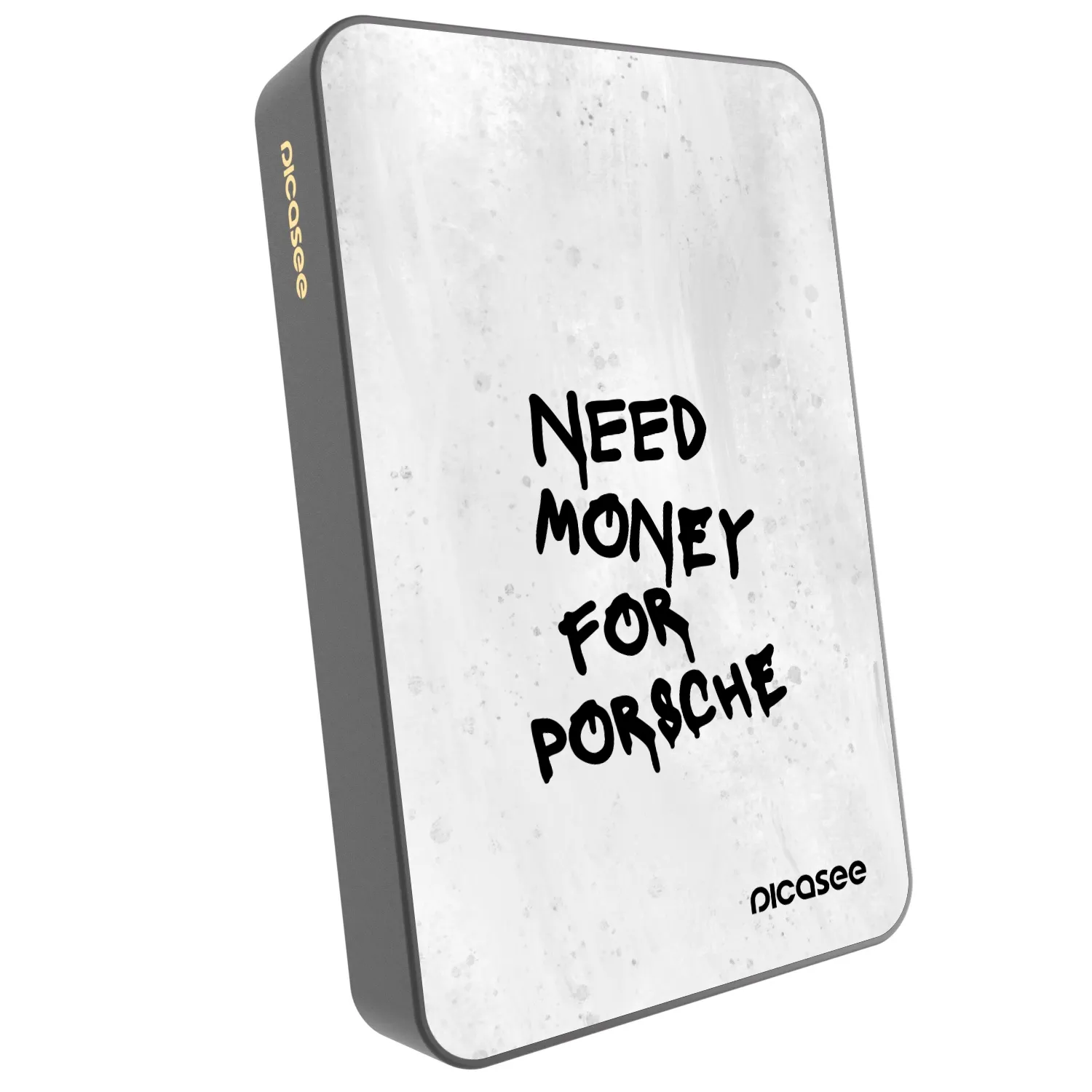 Picasee Powerbank cu MagSafe 10 000 mAh Gri - White Dollar