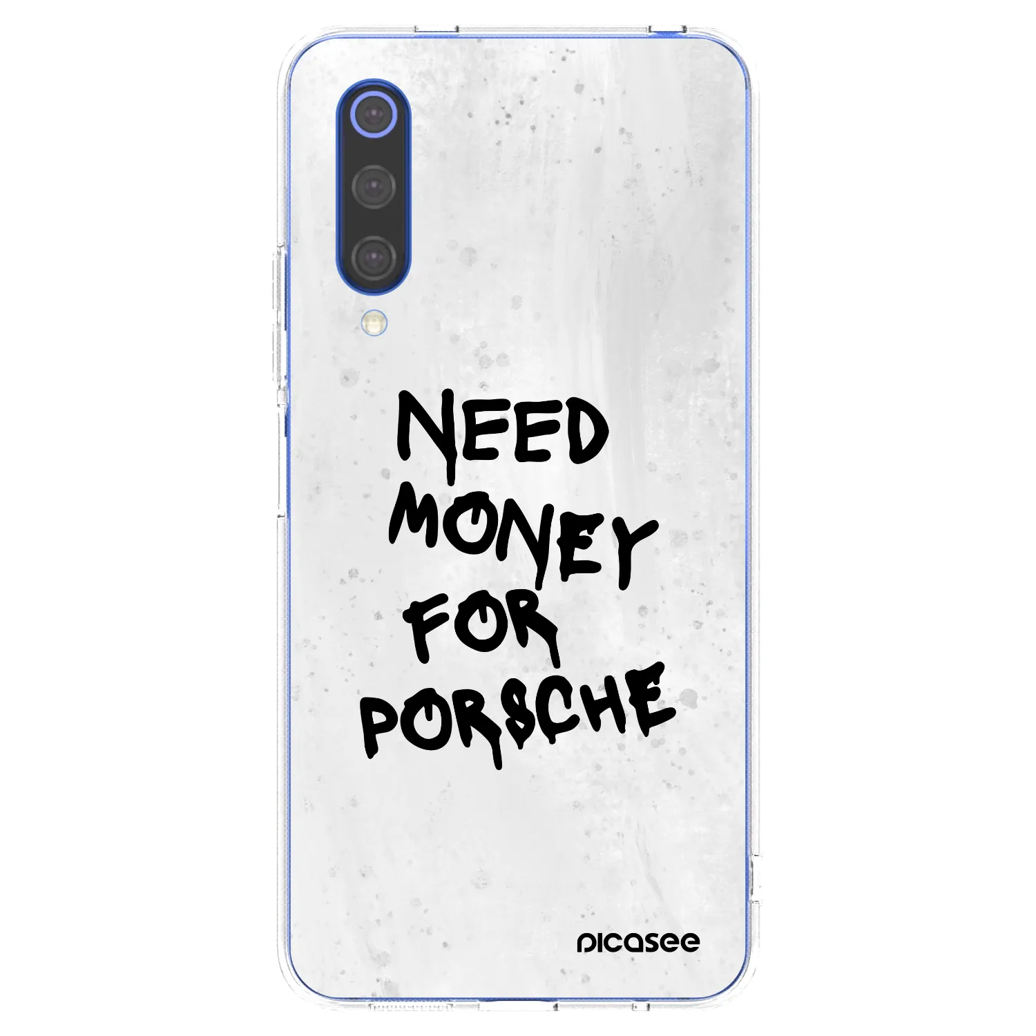 Picasee husă transparentă din silicon pentru Xiaomi Mi 9 SE - White Dollar