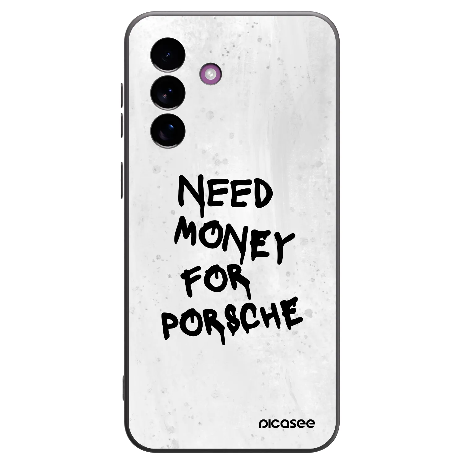 Picasee husă neagră din silicon pentru Samsung Galaxy A37 - White Dollar
