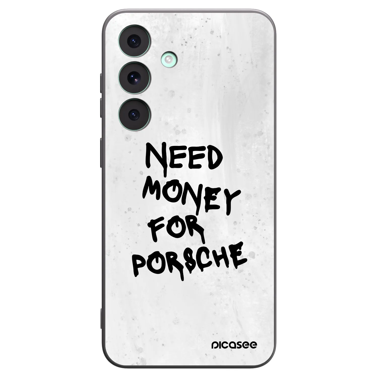 Picasee husă neagră din silicon pentru Samsung Galaxy S26 FE - White Dollar