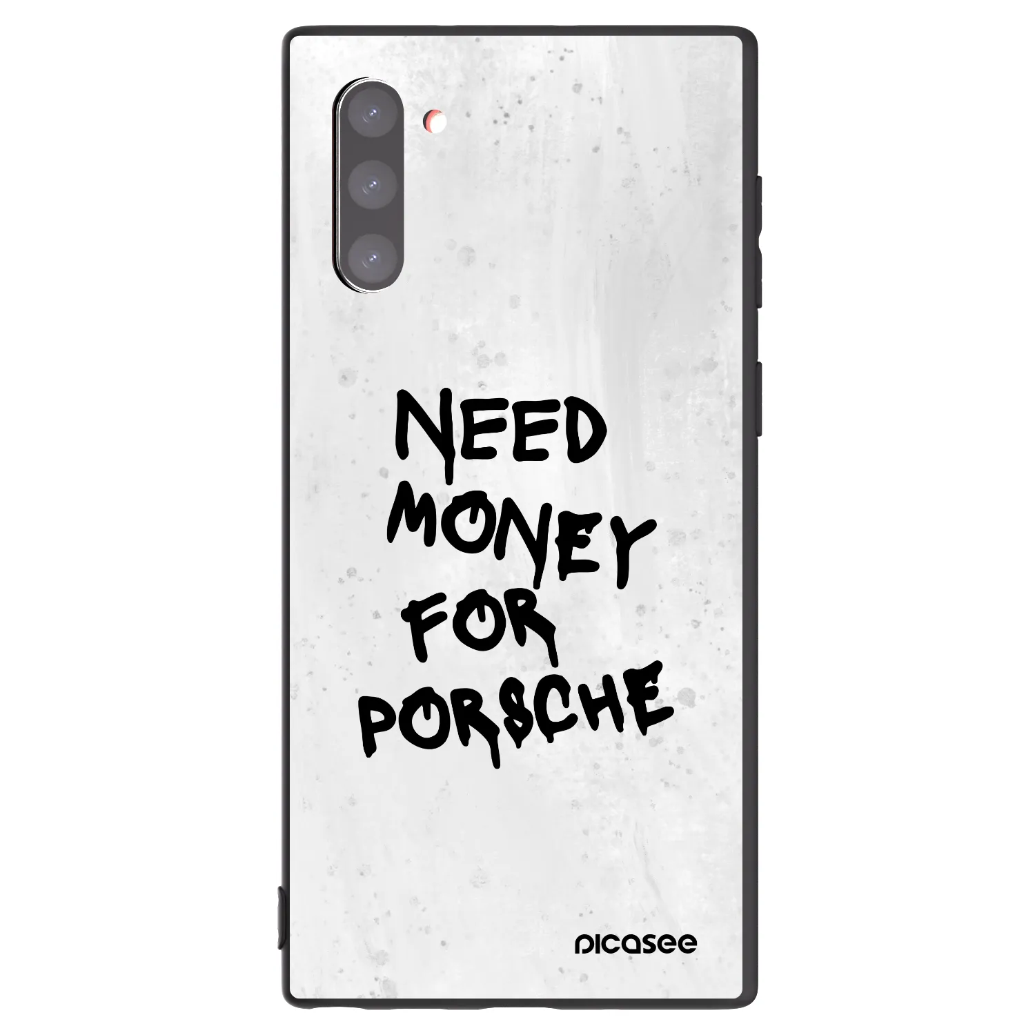 Picasee husă neagră din silicon pentru Samsung Galaxy Note 10 N970F - White Dollar