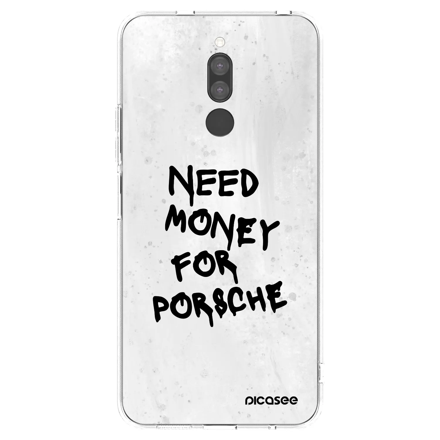 Picasee husă transparentă din silicon pentru Xiaomi Redmi 8 - White Dollar