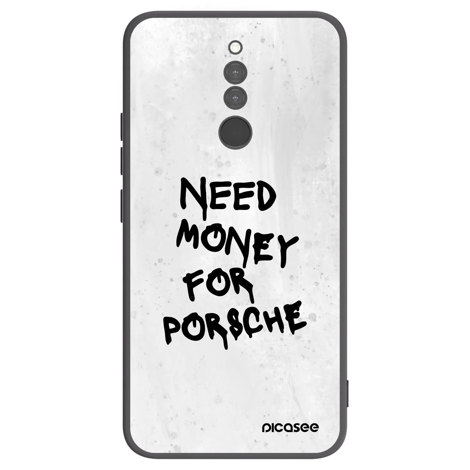 Picasee husă neagră din silicon pentru Xiaomi Redmi 8 - White Dollar