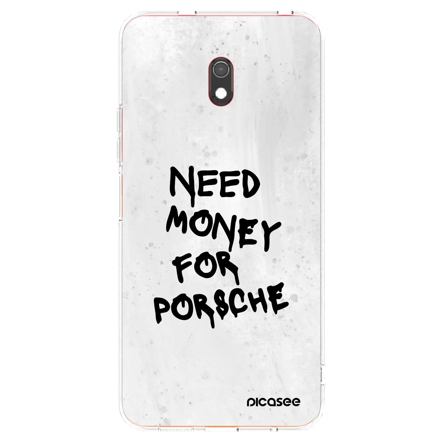 Picasee husă transparentă din silicon pentru Xiaomi Redmi 8A - White Dollar