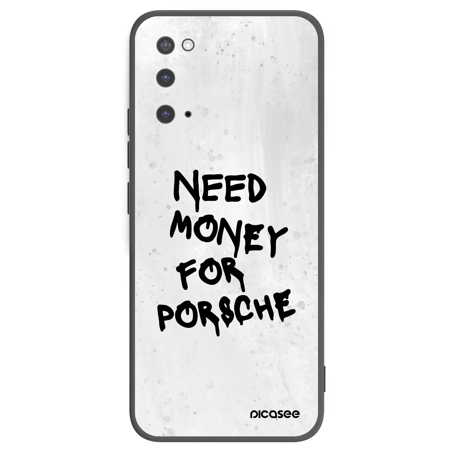 Picasee husă neagră din silicon pentru Samsung Galaxy S20 G980F - White Dollar
