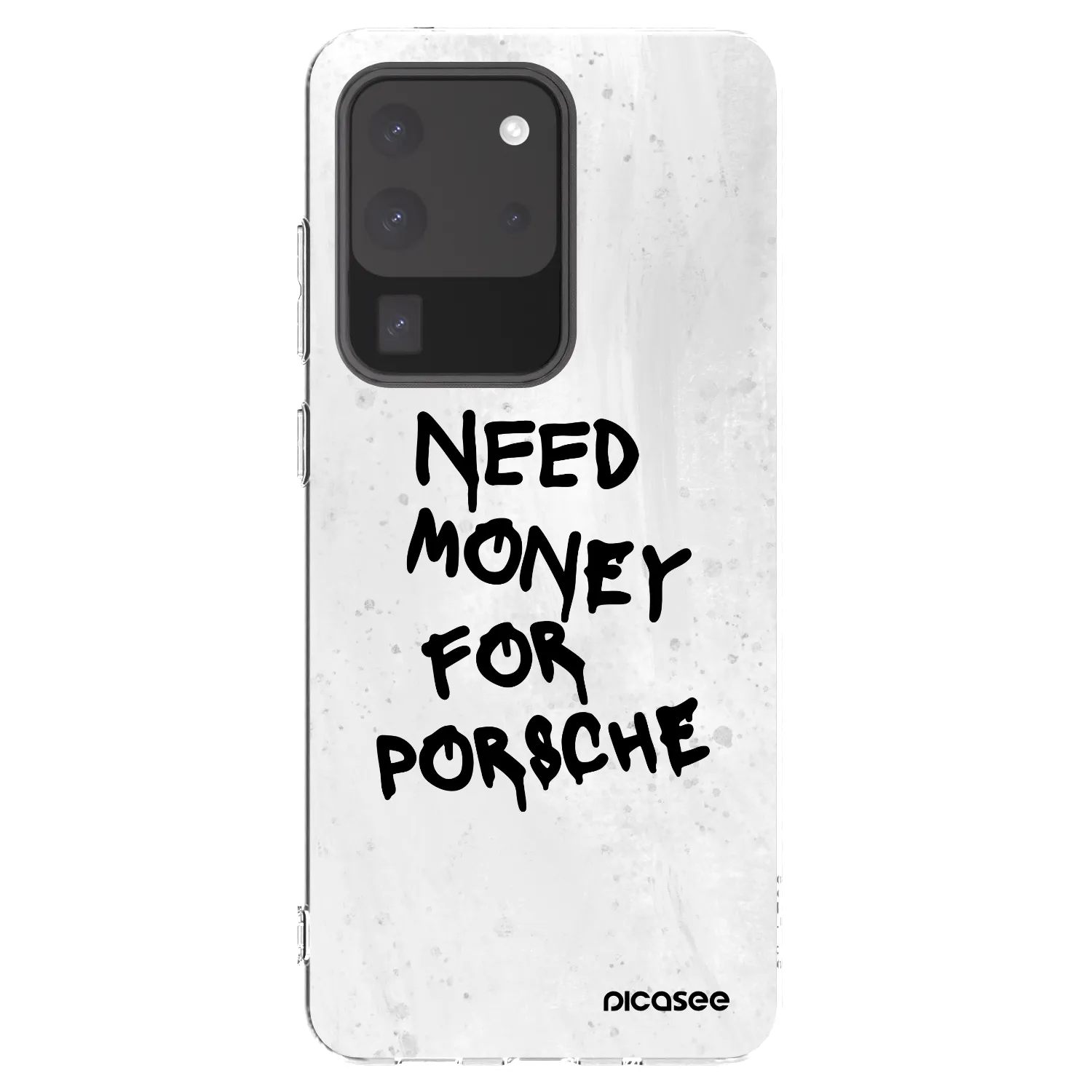 Picasee husă transparentă din silicon pentru Samsung Galaxy S20 Ultra 5G G988F - White Dollar