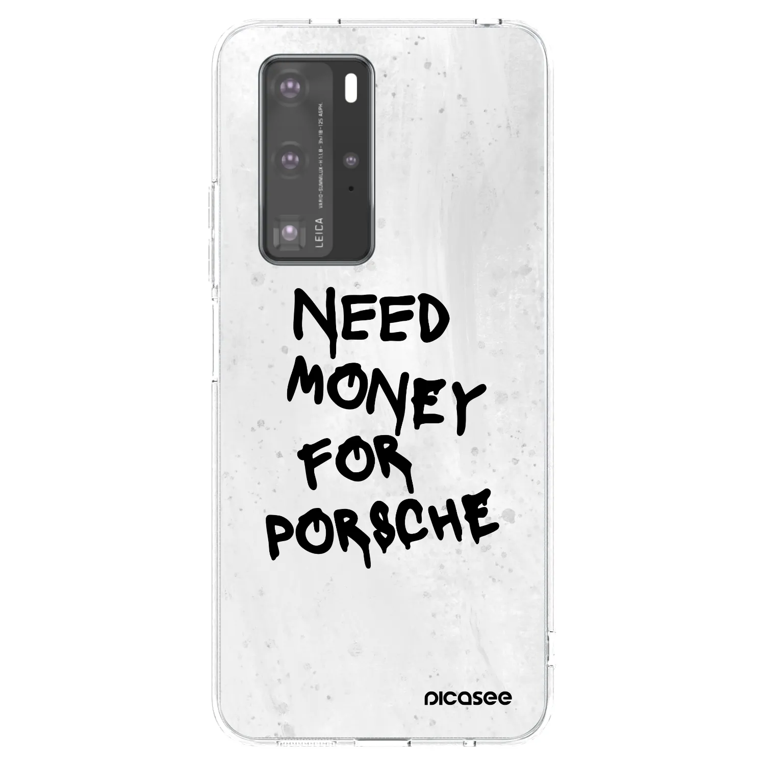 Picasee husă transparentă din silicon pentru Huawei P40 Pro - White Dollar