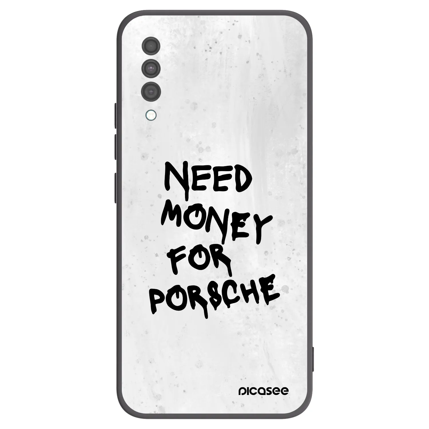 Picasee husă neagră din silicon pentru Samsung Galaxy A30s A307F - White Dollar