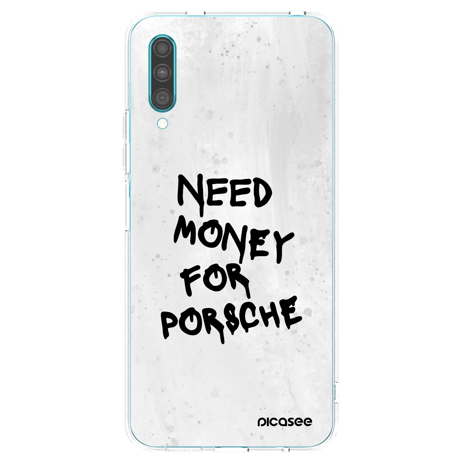 Picasee husă transparentă din silicon pentru Samsung Galaxy A30s A307F - White Dollar