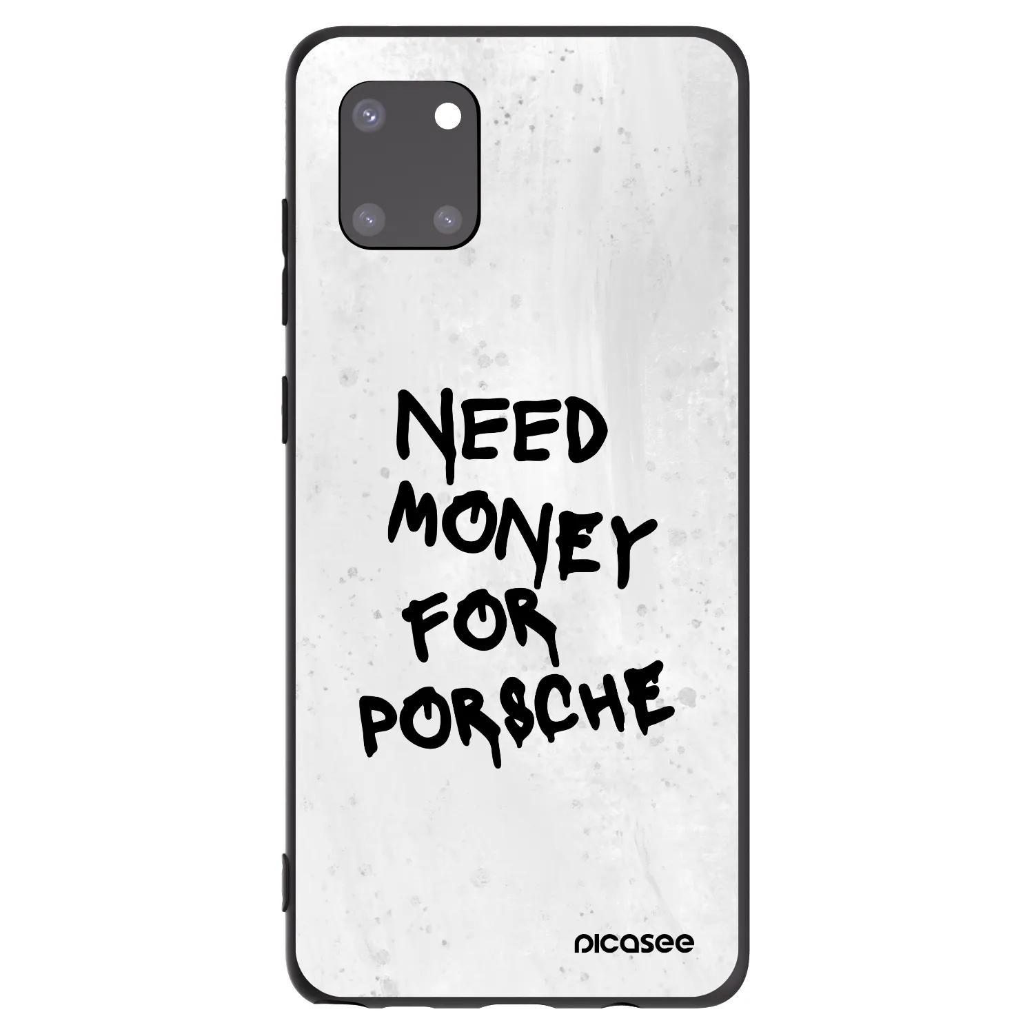 Picasee husă neagră din silicon pentru Samsung Galaxy Note 10 Lite N770F - White Dollar