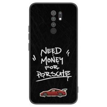 Picasee husă neagră din silicon pentru Xiaomi Redmi 9 - Dark Racer