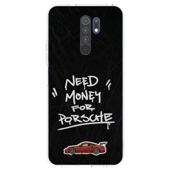 Picasee husă transparentă din silicon pentru Xiaomi Redmi 9 - Dark Racer