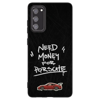 Picasee husă neagră din silicon pentru Samsung Galaxy S20 FE - Dark Racer